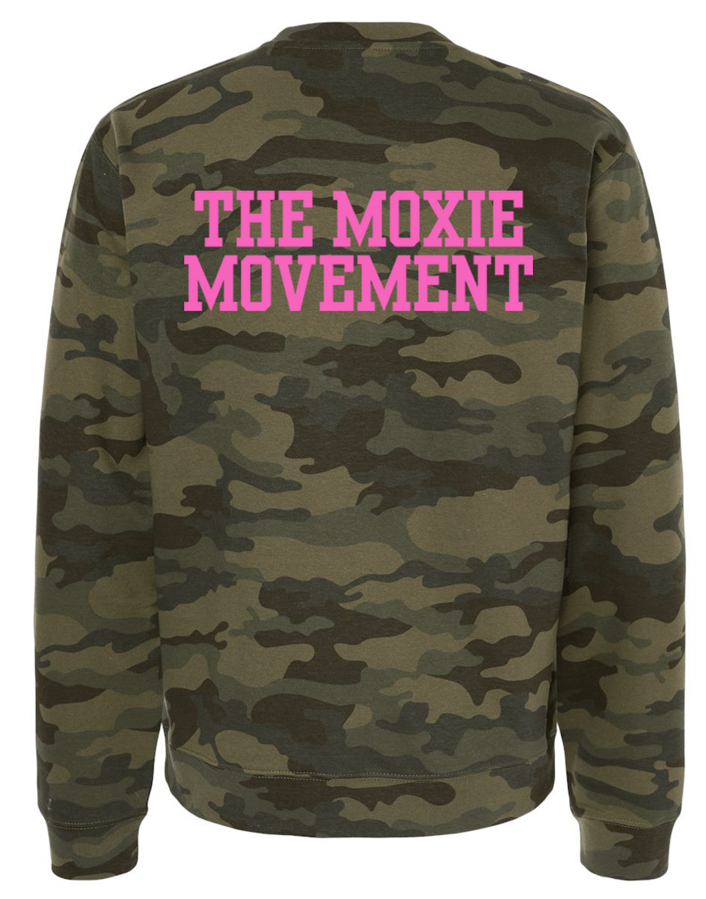 Moxie Unisex Midweight Crewneck Sweatshirt Camo
