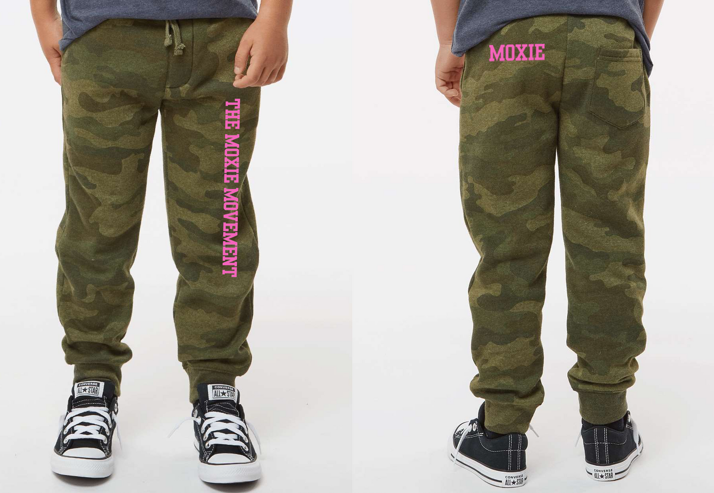 Moxie Youth Lightweitht Sweatpants - Forest Camo Heather