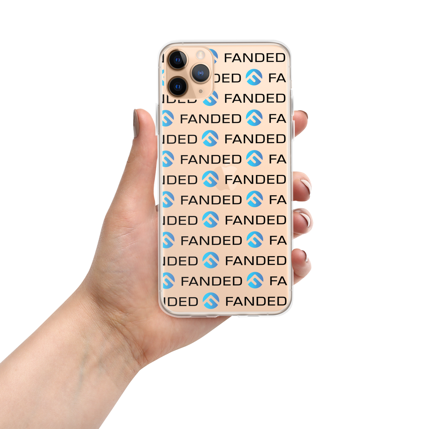 FANDED STAPLE - Clear Case for iPhone®