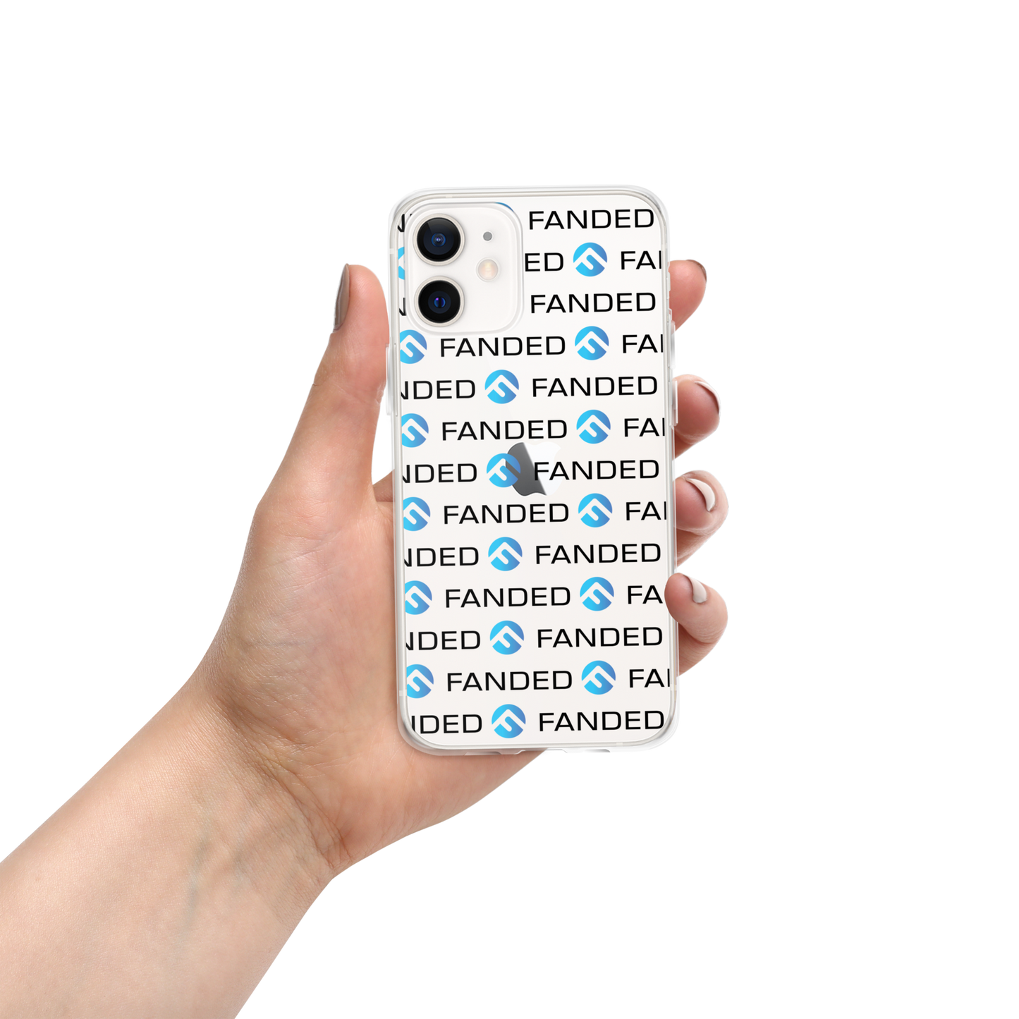 FANDED STAPLE - Clear Case for iPhone®