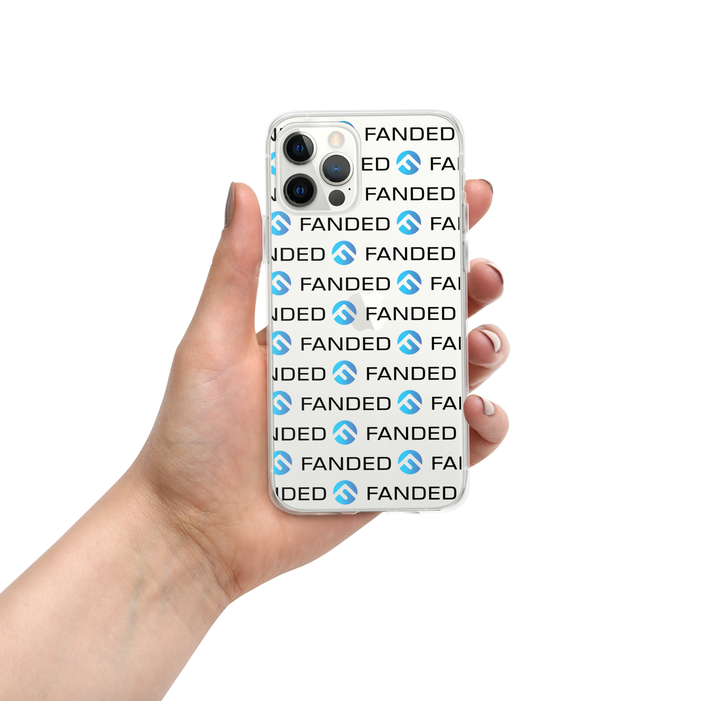 FANDED STAPLE - Clear Case for iPhone®