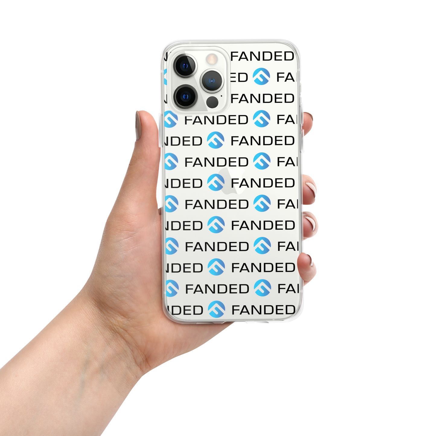 FANDED STAPLE - Clear Case for iPhone®