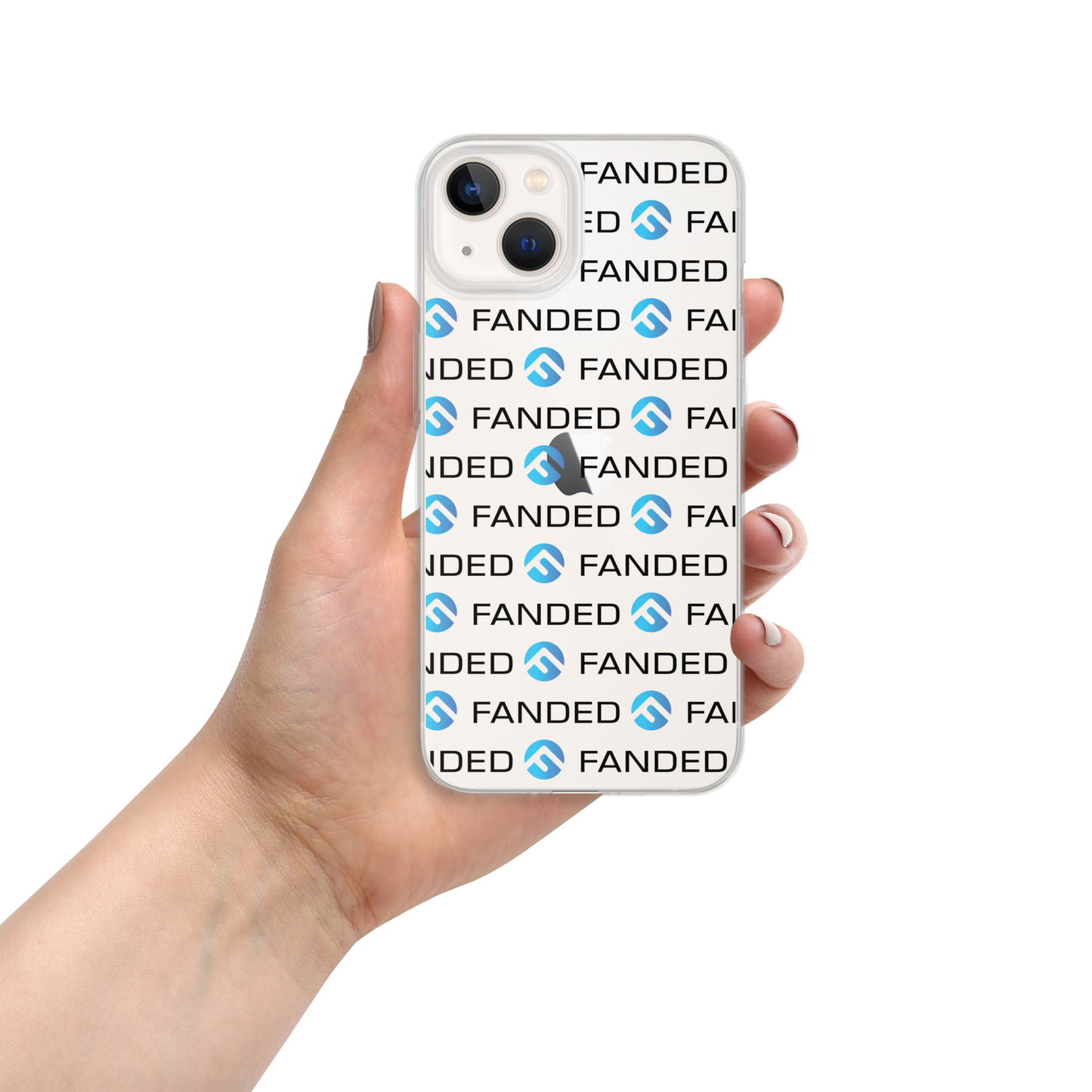 FANDED STAPLE - Clear Case for iPhone®