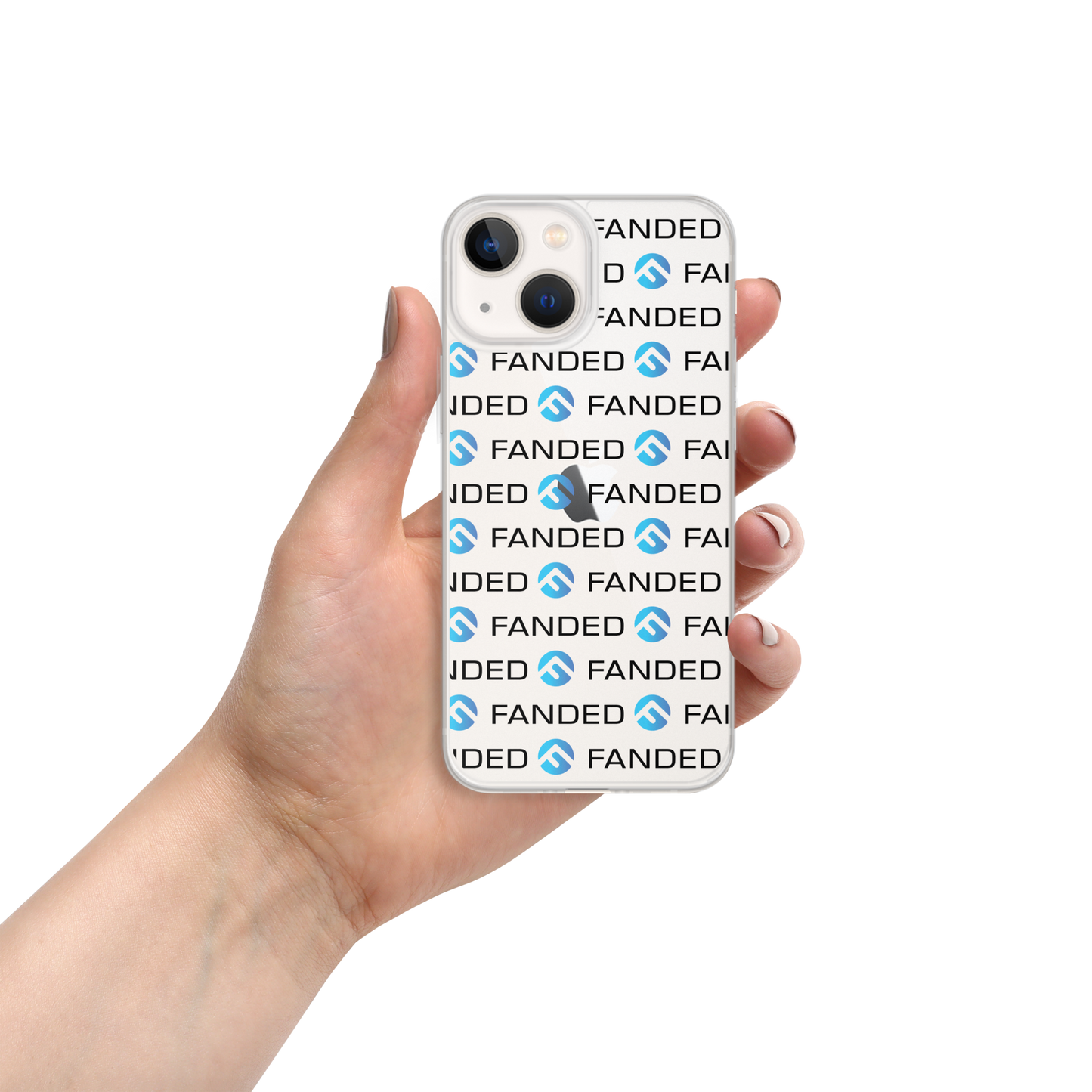 FANDED STAPLE - Clear Case for iPhone®