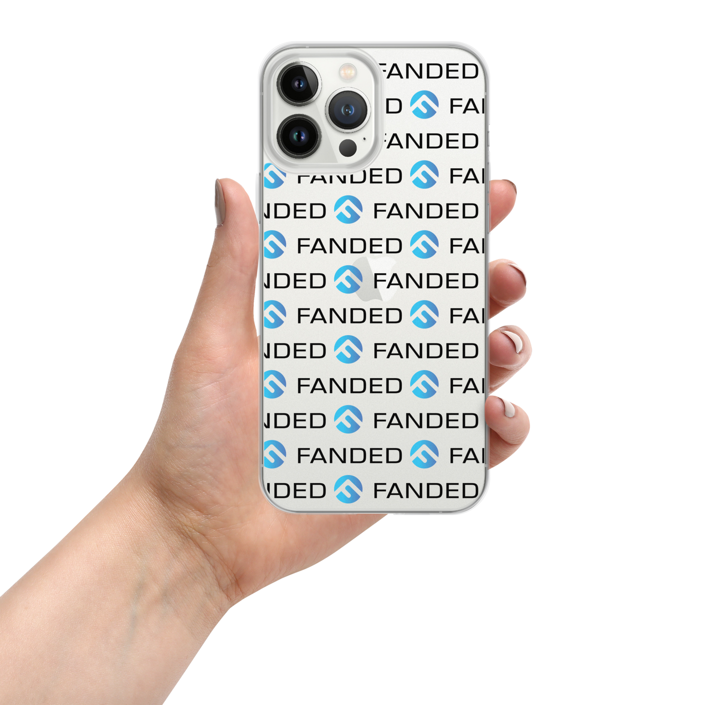 FANDED STAPLE - Clear Case for iPhone®