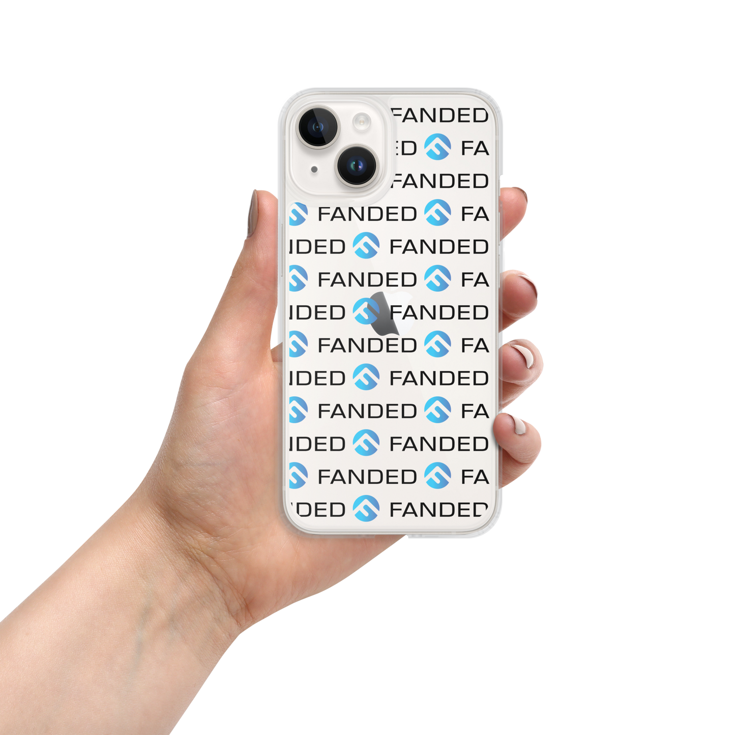 FANDED STAPLE - Clear Case for iPhone®