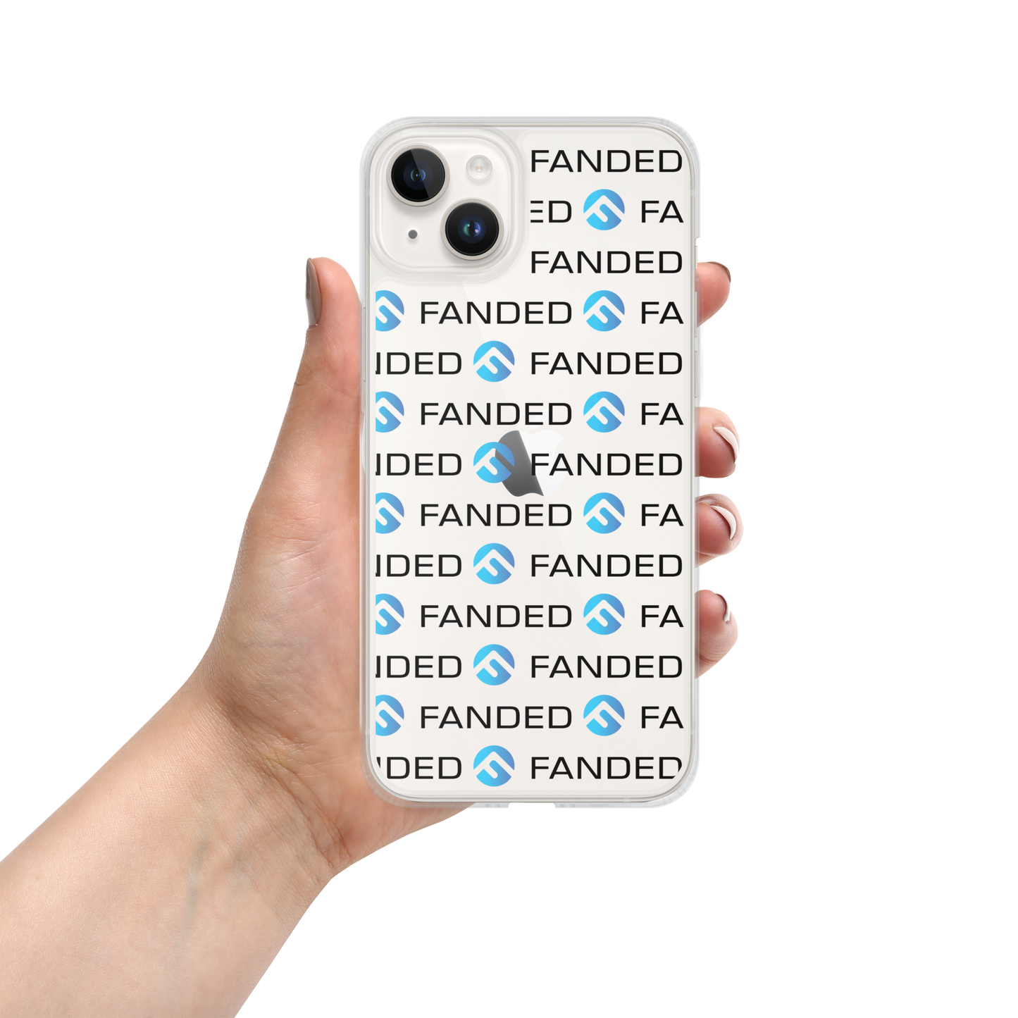 FANDED STAPLE - Clear Case for iPhone®