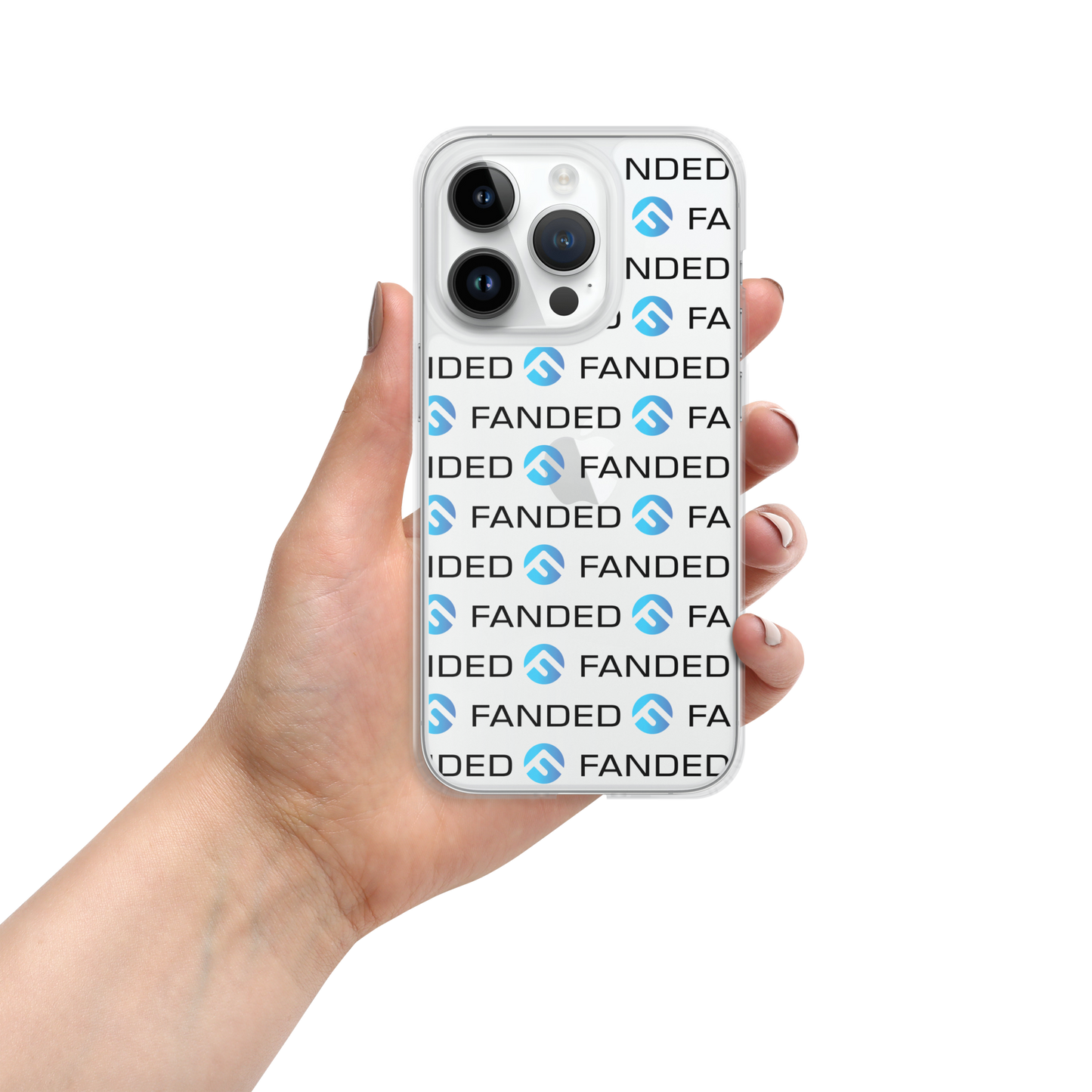 FANDED STAPLE - Clear Case for iPhone®
