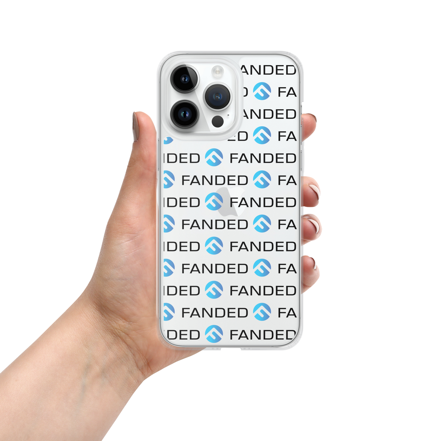 FANDED STAPLE - Clear Case for iPhone®