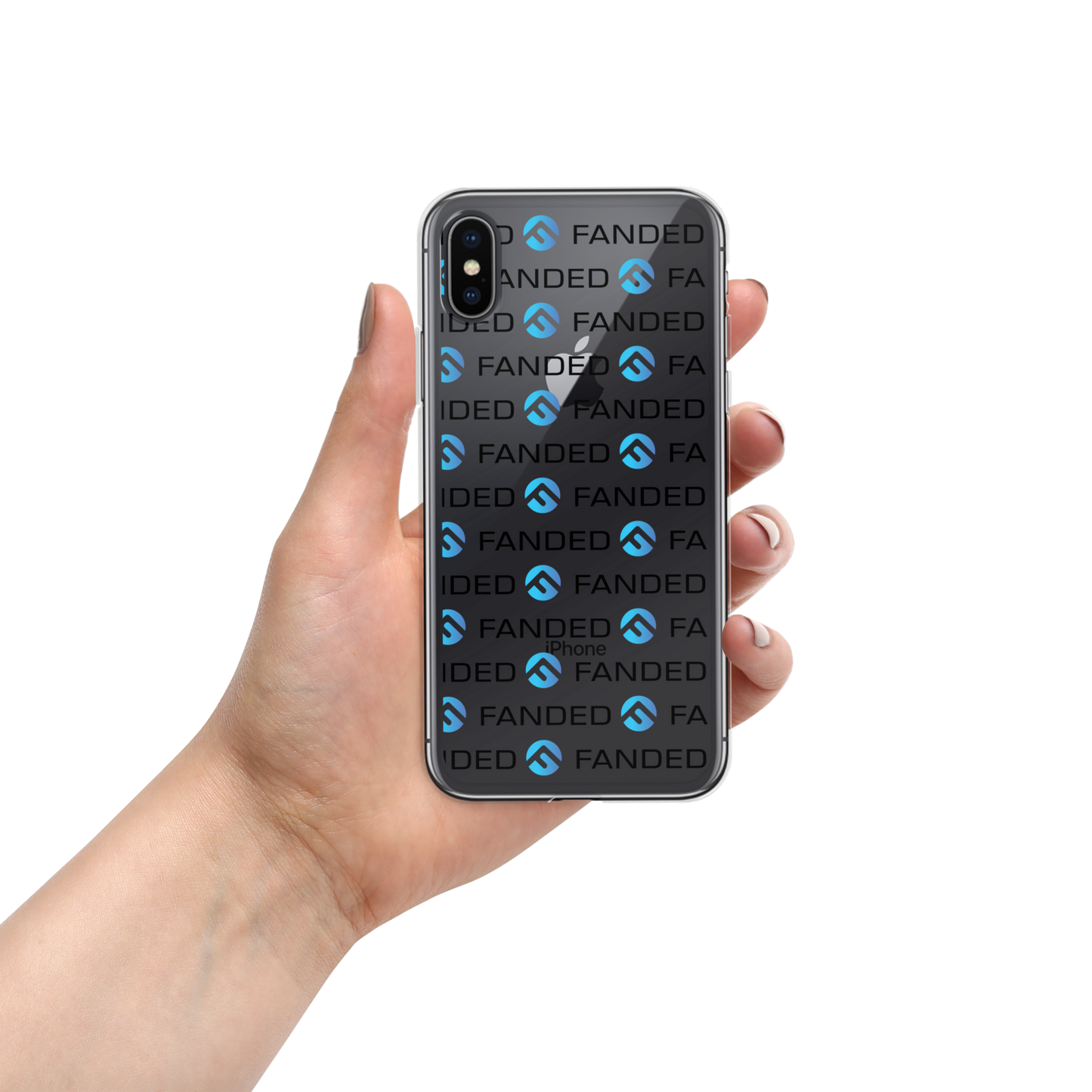FANDED STAPLE - Clear Case for iPhone®