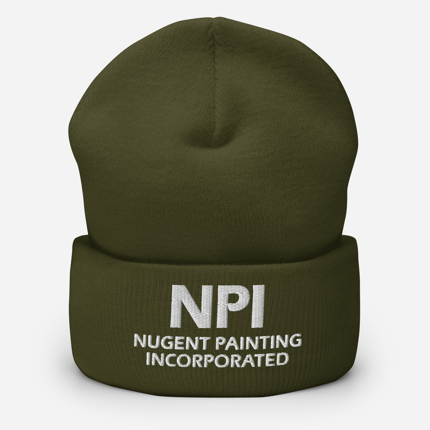 NPI TEXT - Cuffed Beanie