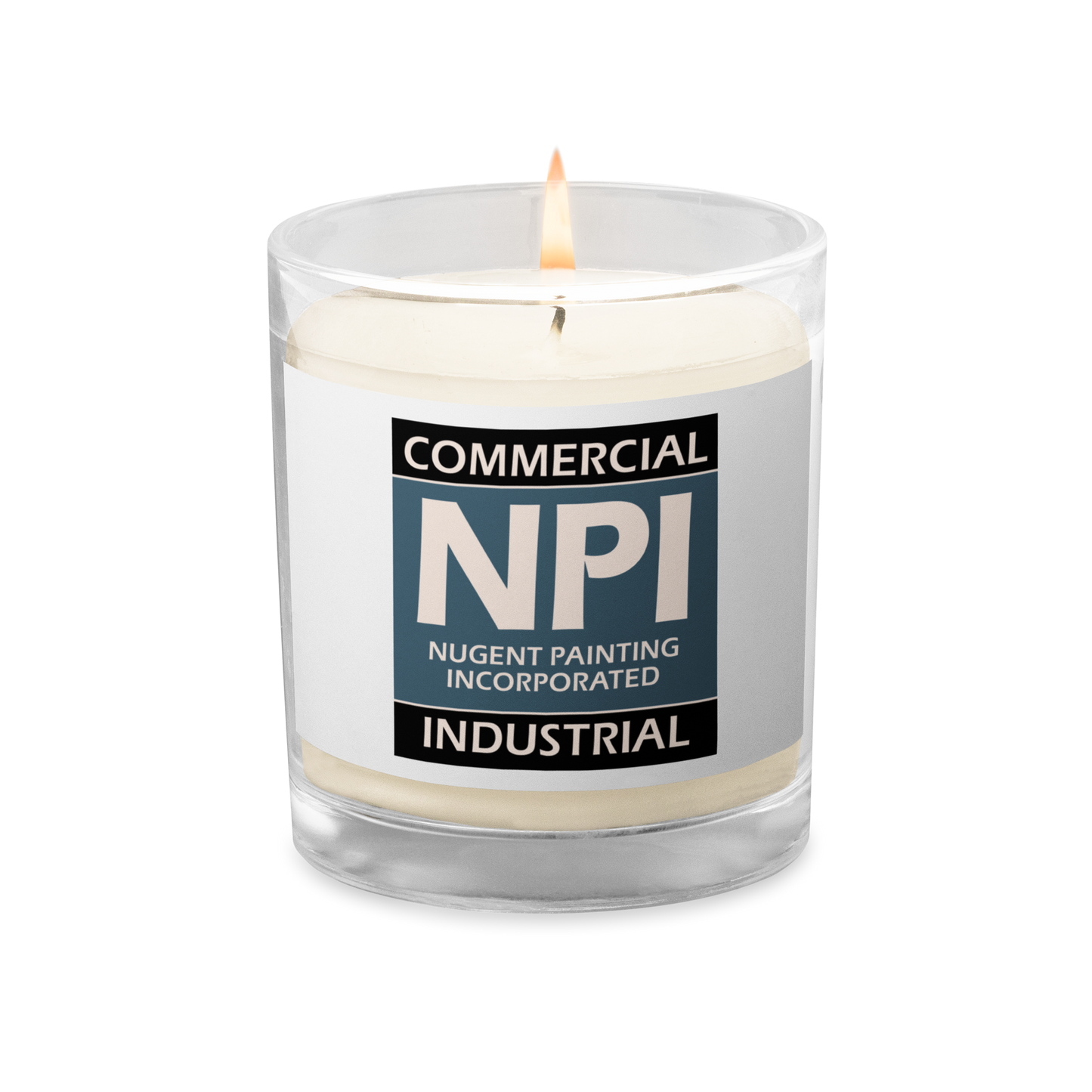 NPI STAPLE - Glass jar soy wax candle