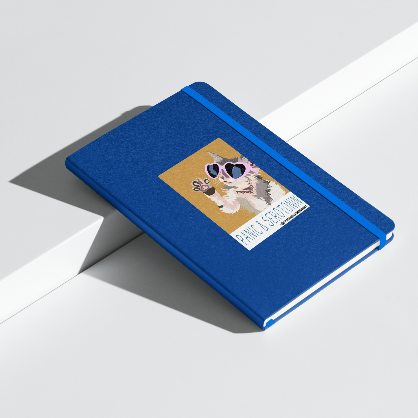 Panic & Serotonin - Hardcover bound notebook