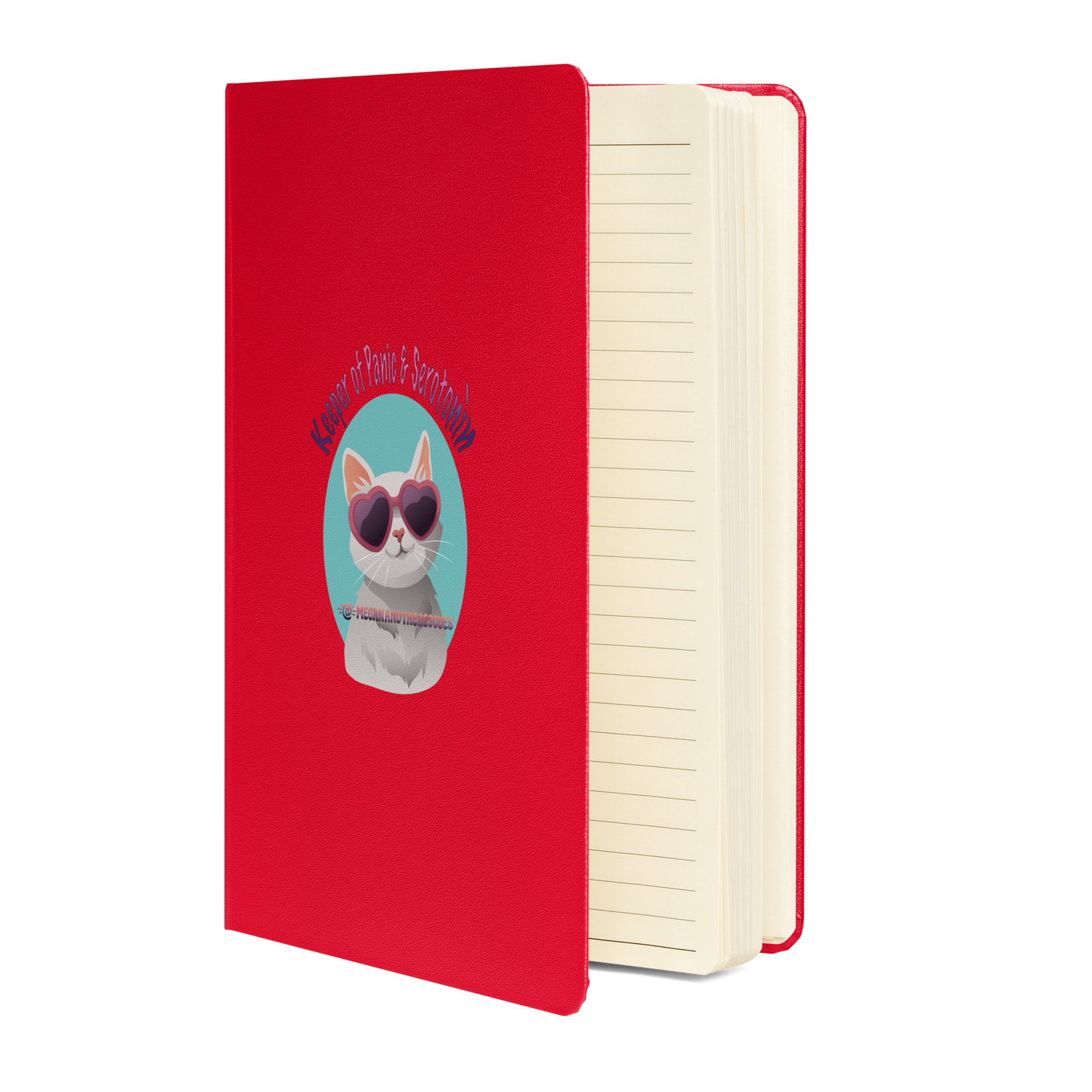 Keeper of Panic & Serotonin : Baby Bird - Hardcover bound notebook