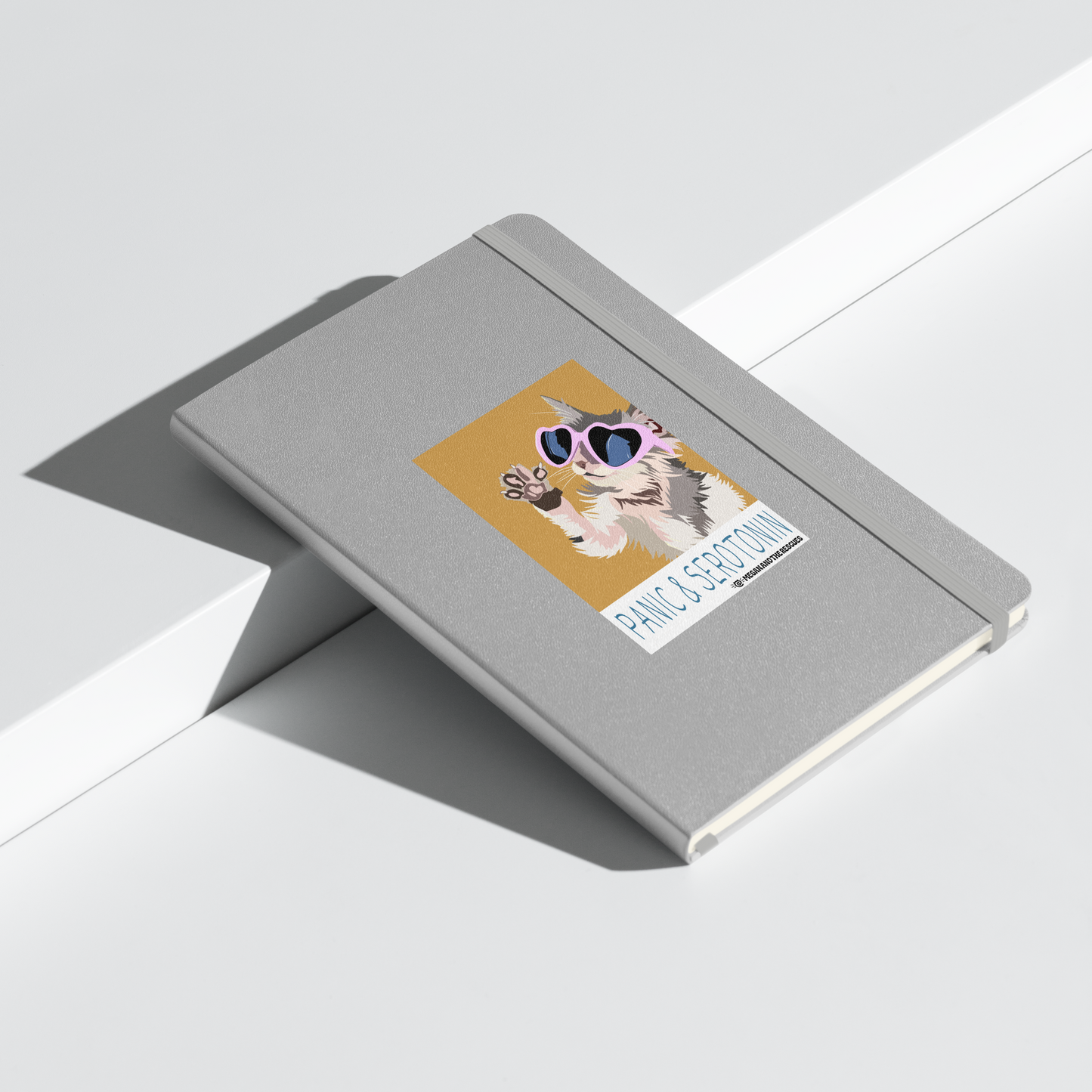 Panic & Serotonin - Hardcover bound notebook