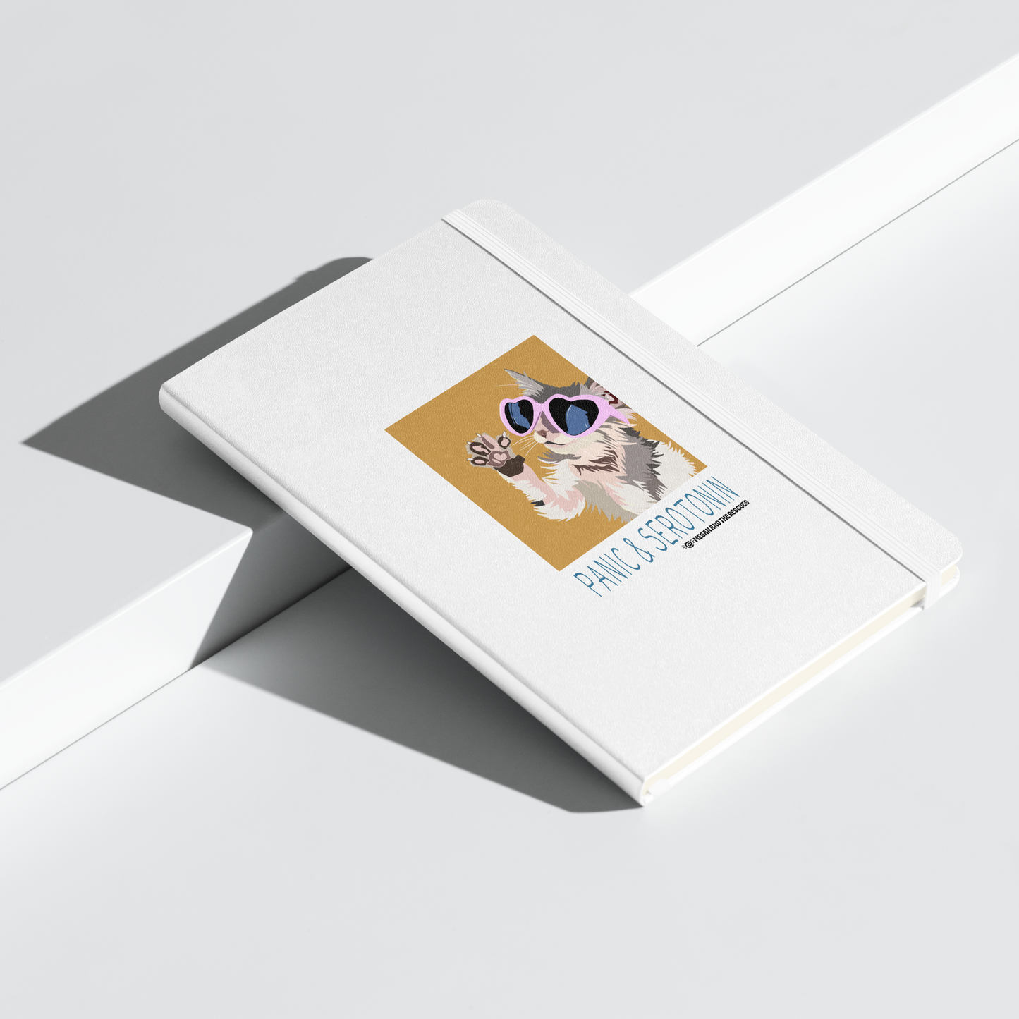 Panic & Serotonin - Hardcover bound notebook