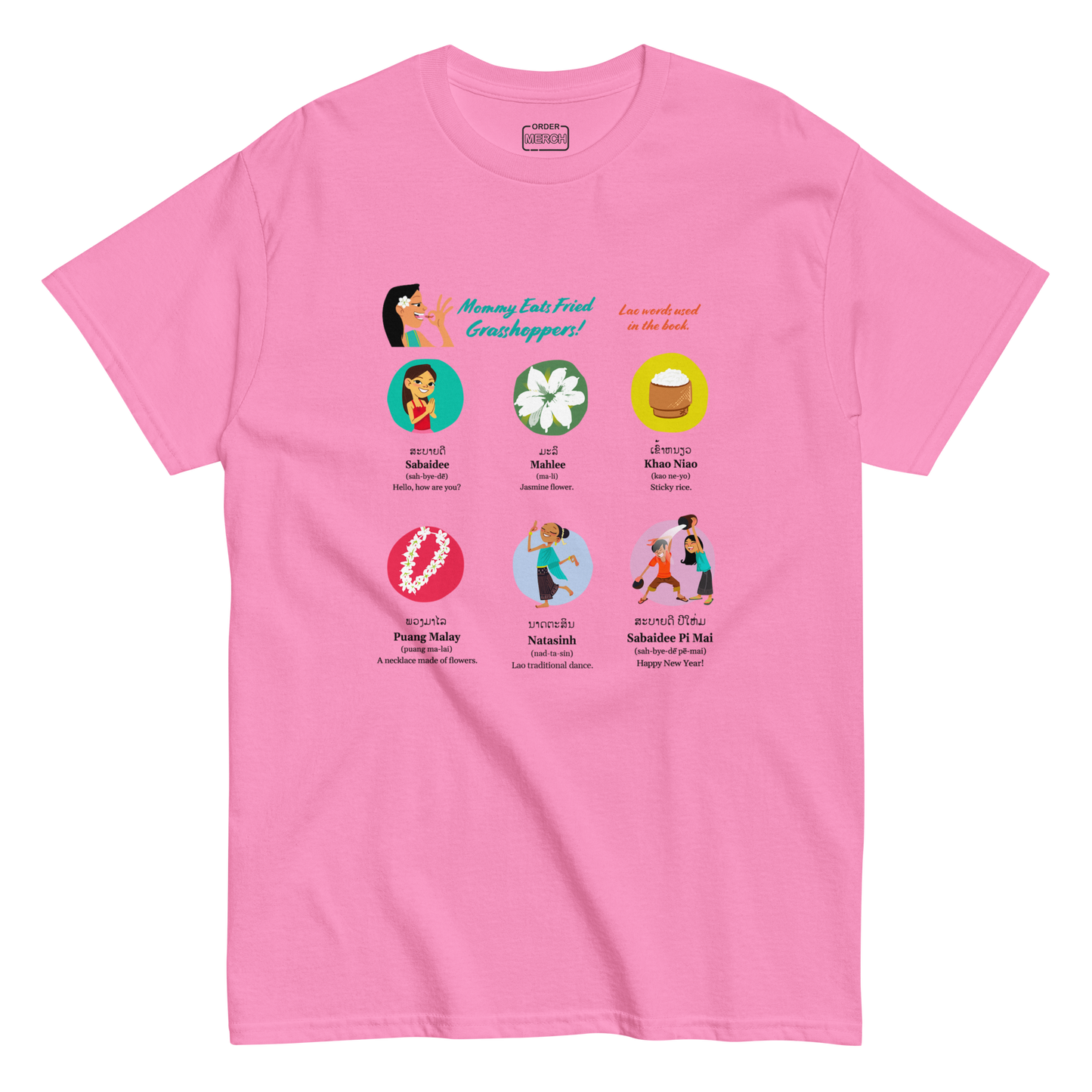 MEFG WORDS - UNISEX classic tee