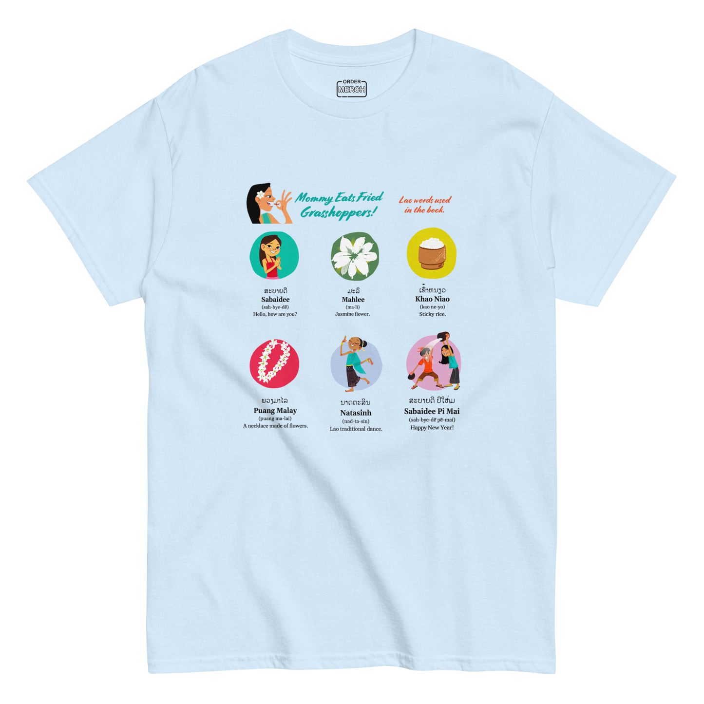 MEFG WORDS - UNISEX classic tee