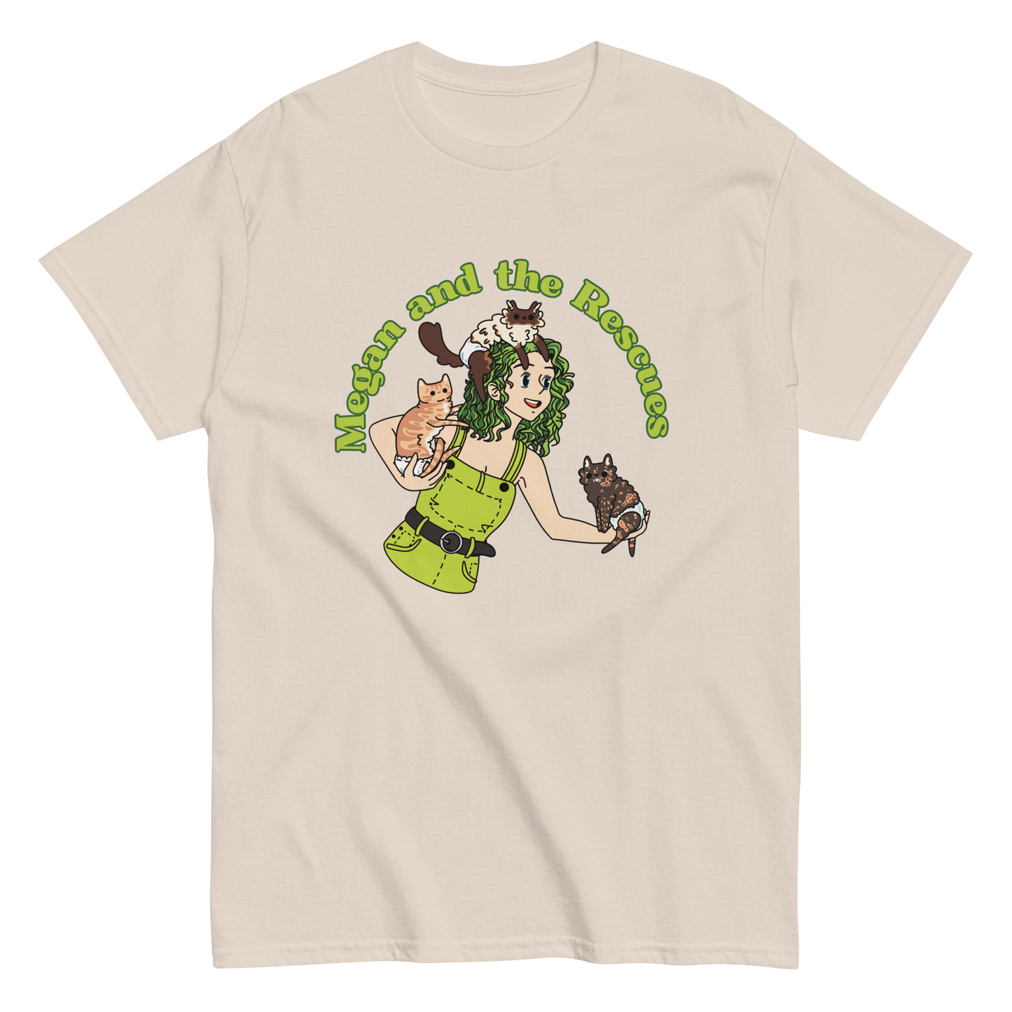 Megan and the Rescues - Unisex classic tee