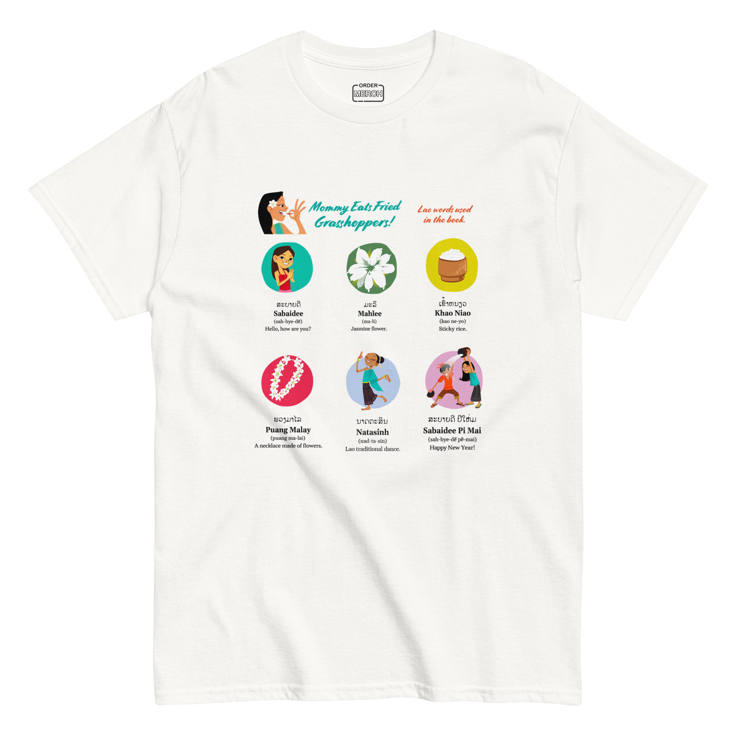 MEFG WORDS - UNISEX classic tee