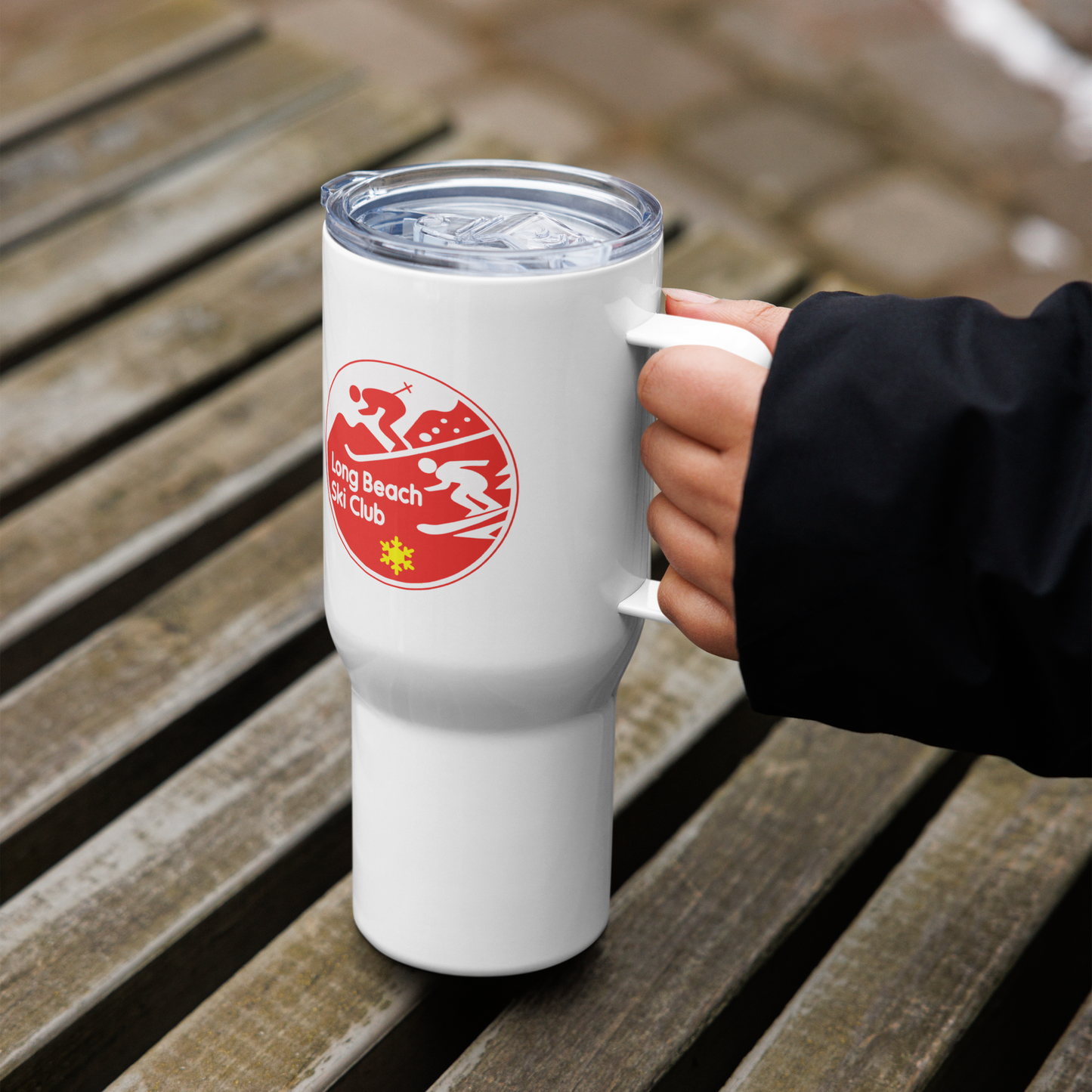 LBSC MEMBERS ONLY - Travel mug 25 OZ with a handle