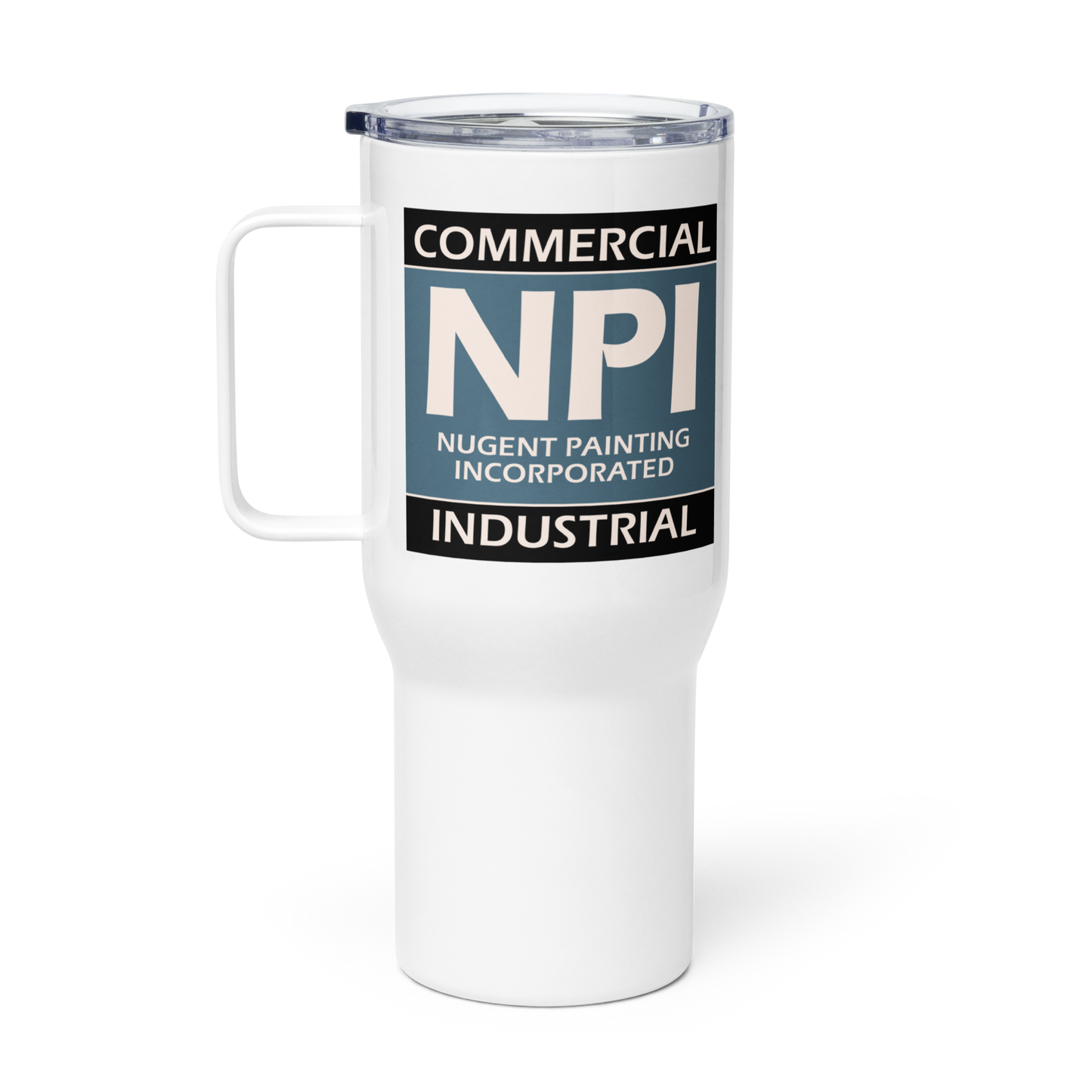 NPI STAPLE - Travel mug with a handle
