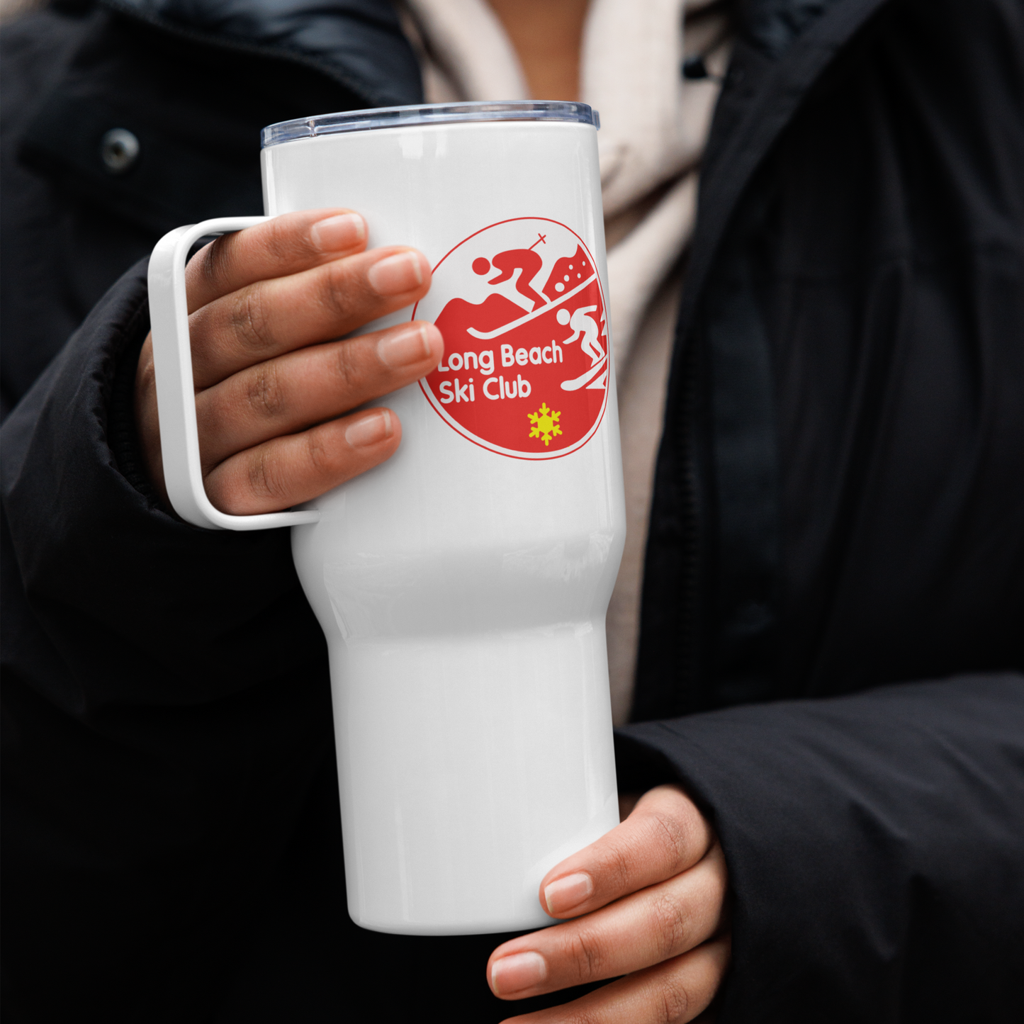 LBSC MEMBERS ONLY - Travel mug 25 OZ with a handle