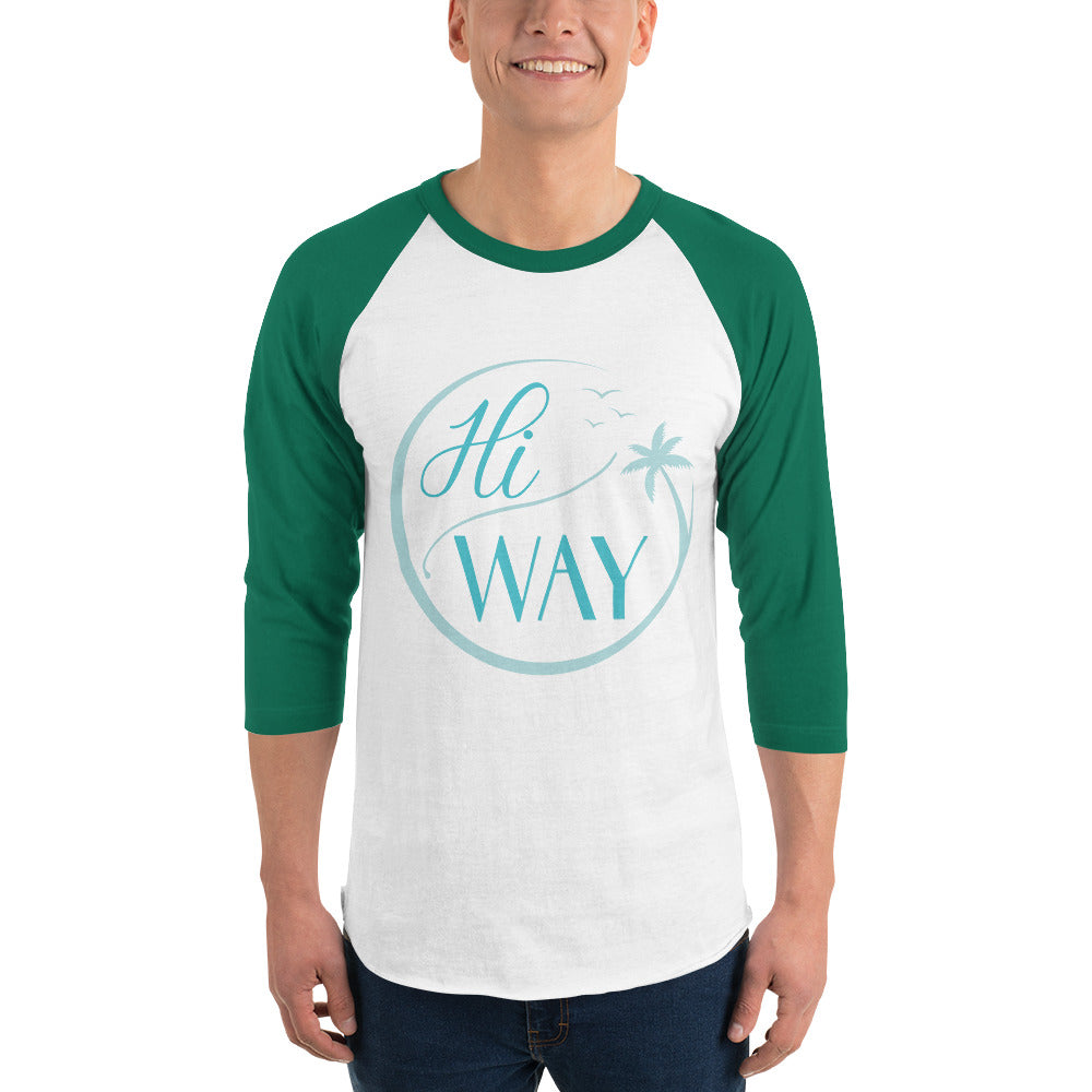THE HIWAY - UNISEX 3/4 sleeve raglan shirt