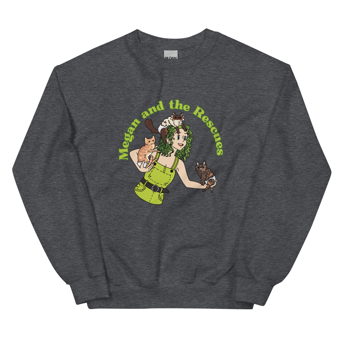 Megan and the Rescues - Unisex Sweatshirt