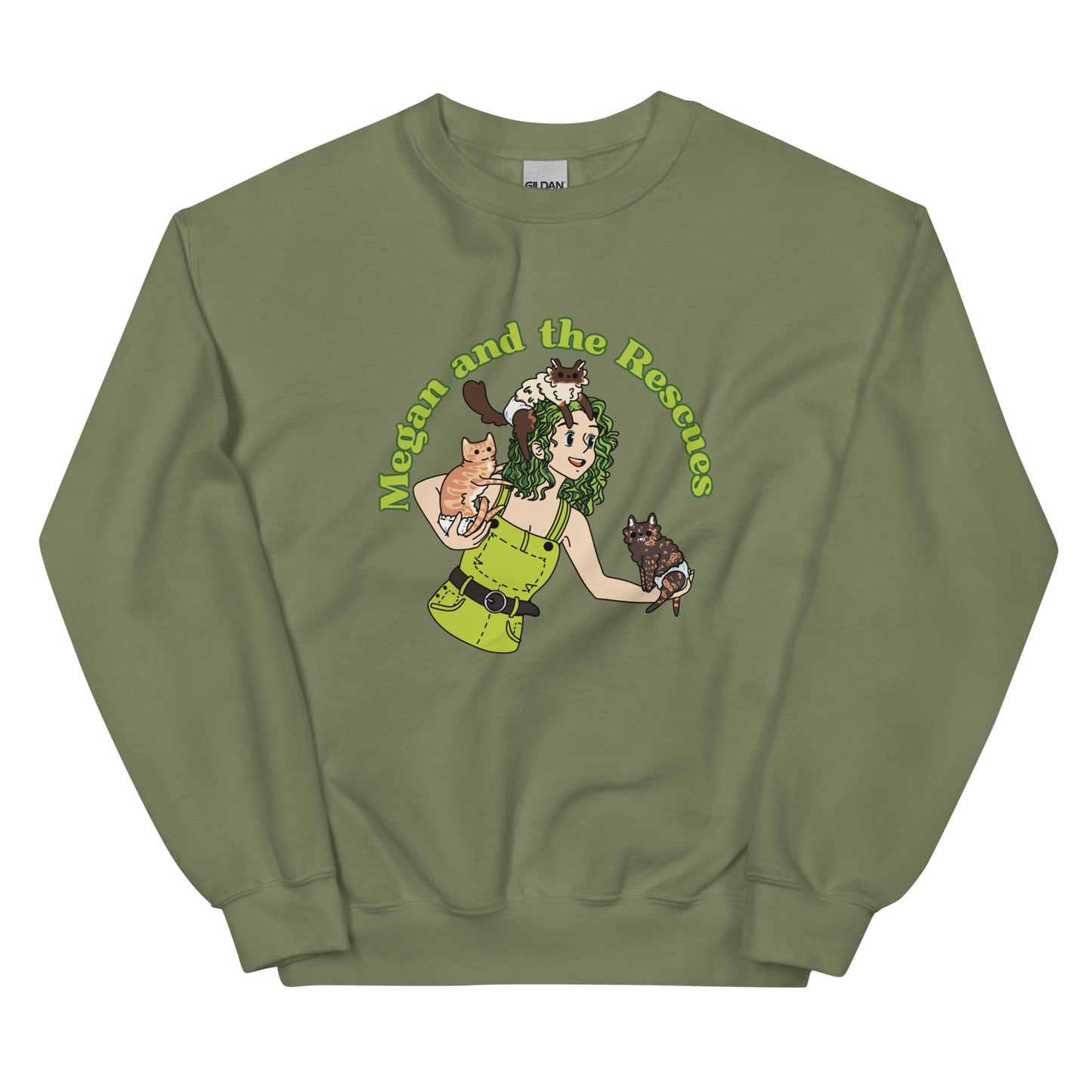 Megan and the Rescues - Unisex Sweatshirt