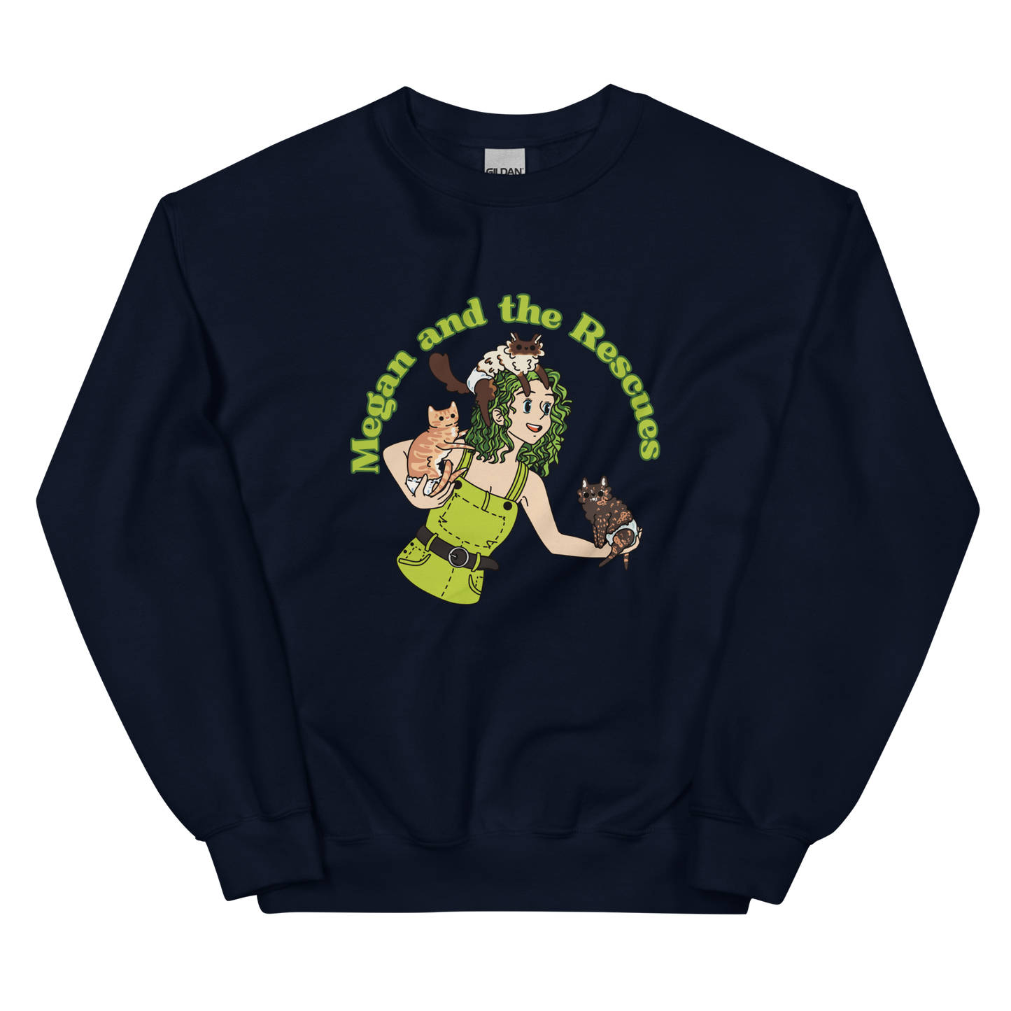 Megan and the Rescues - Unisex Sweatshirt