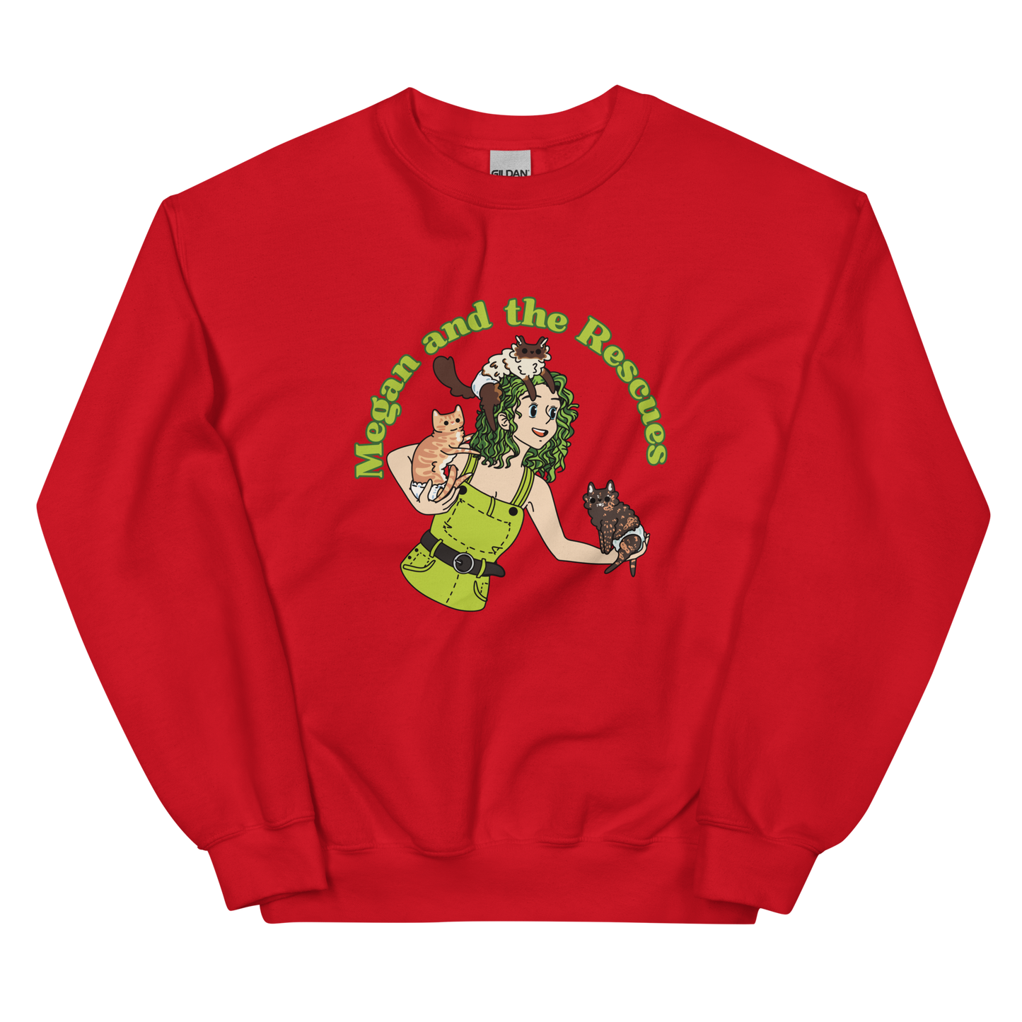 Megan and the Rescues - Unisex Sweatshirt