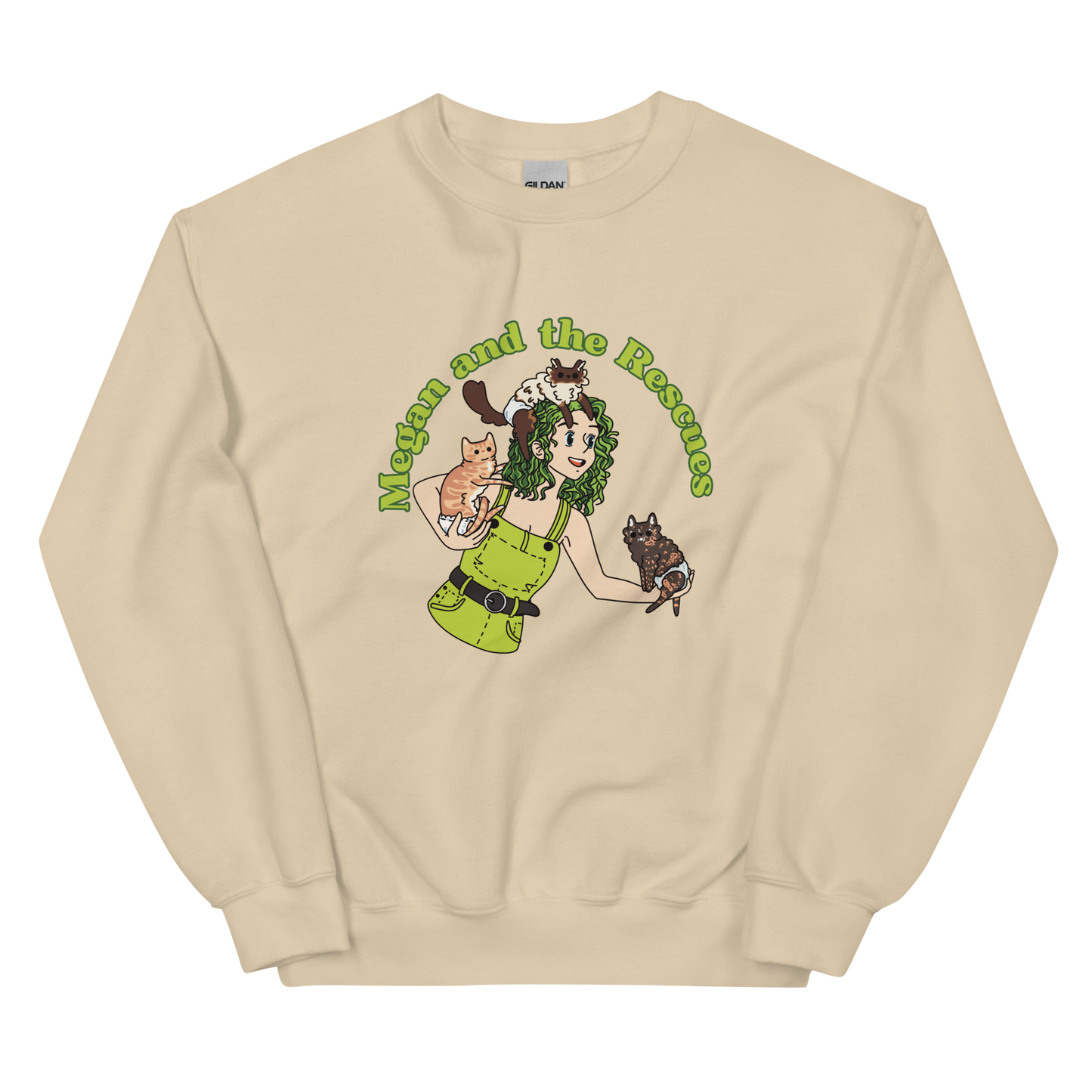 Megan and the Rescues - Unisex Sweatshirt