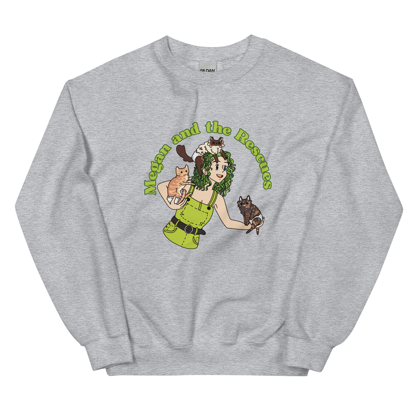 Megan and the Rescues - Unisex Sweatshirt