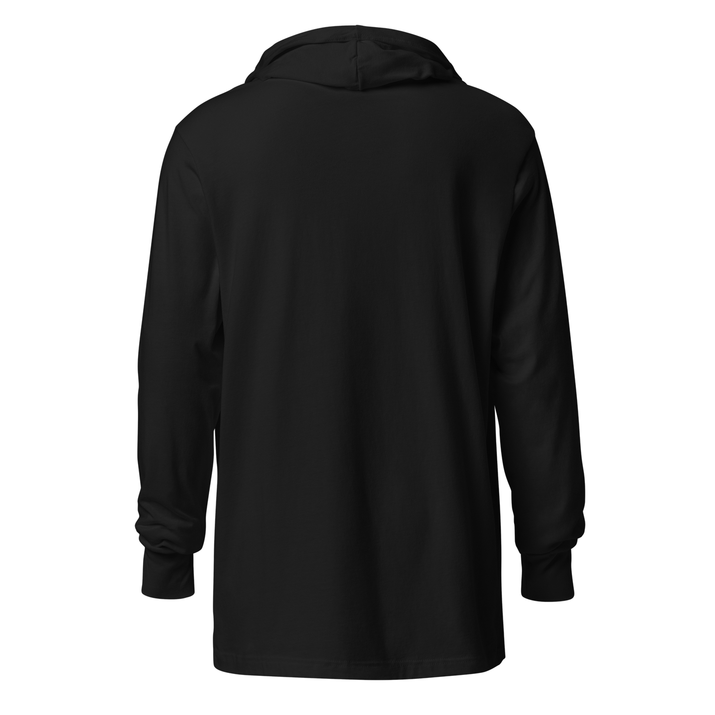 FANDED STAPLE - Hooded long-sleeve tee