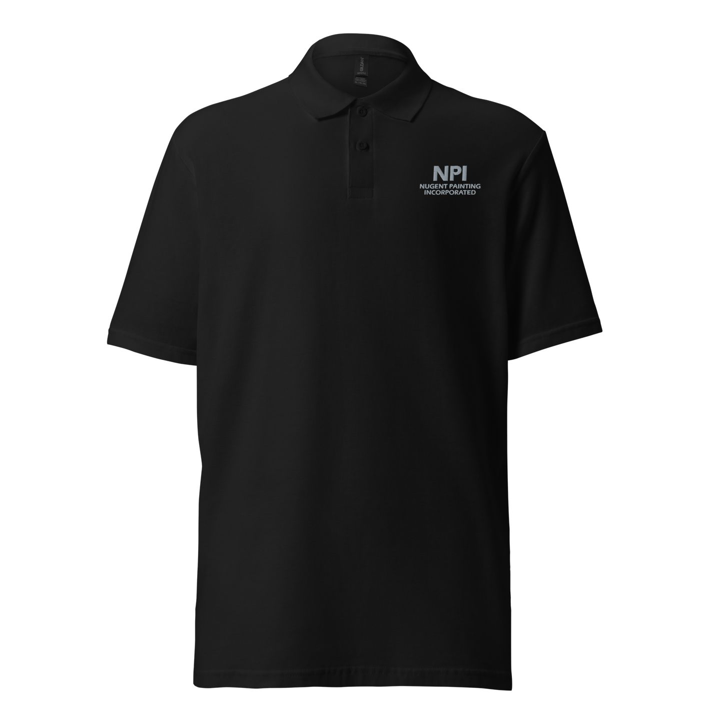 NPI TEXT - Unisex pique polo shirt