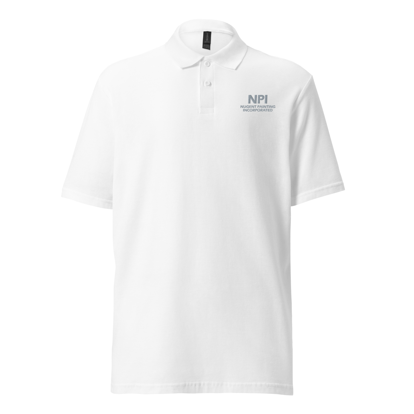 NPI TEXT - Unisex pique polo shirt