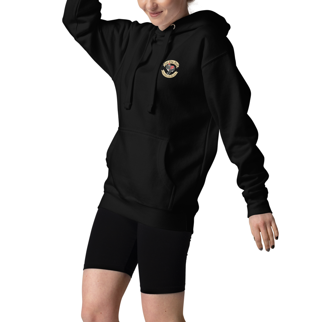 Eat the Rich - front and back print - Unisex Hoodie
