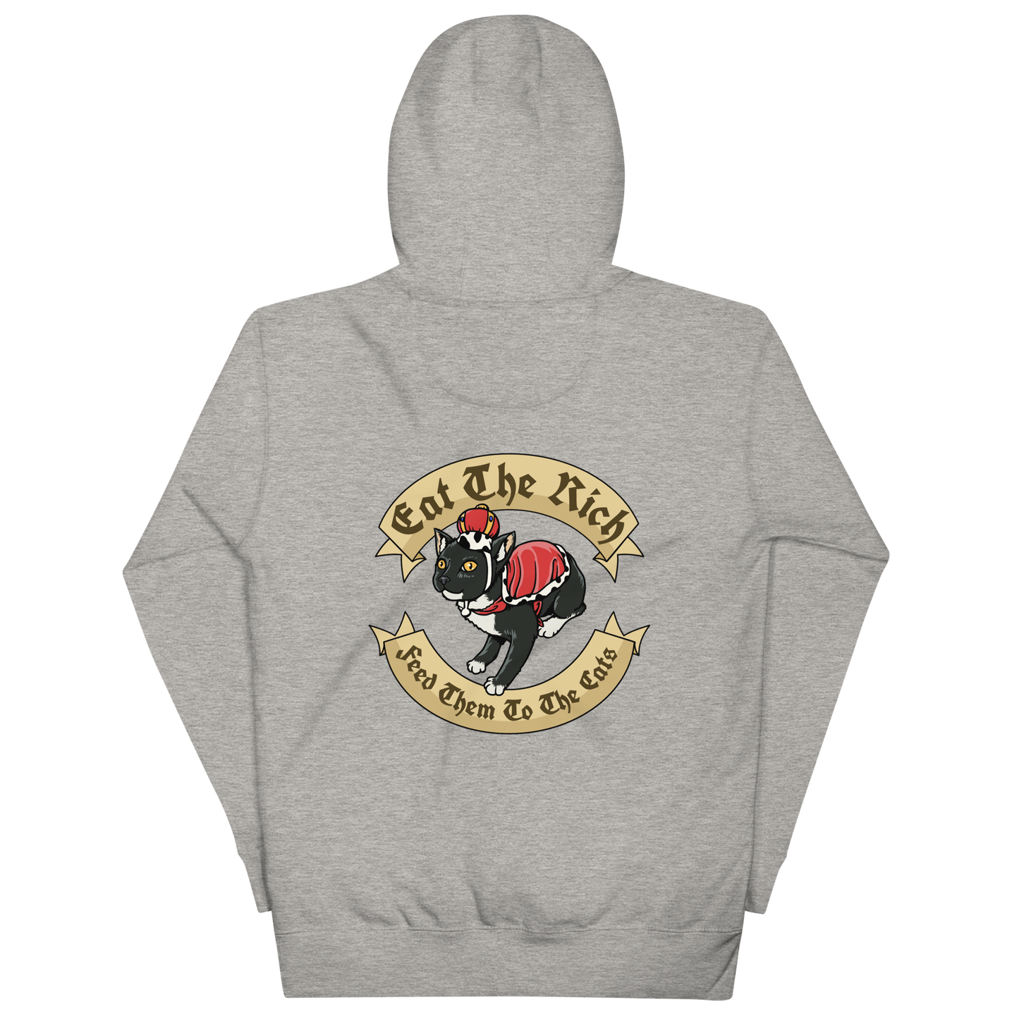 Eat the Rich - front and back print - Unisex Hoodie