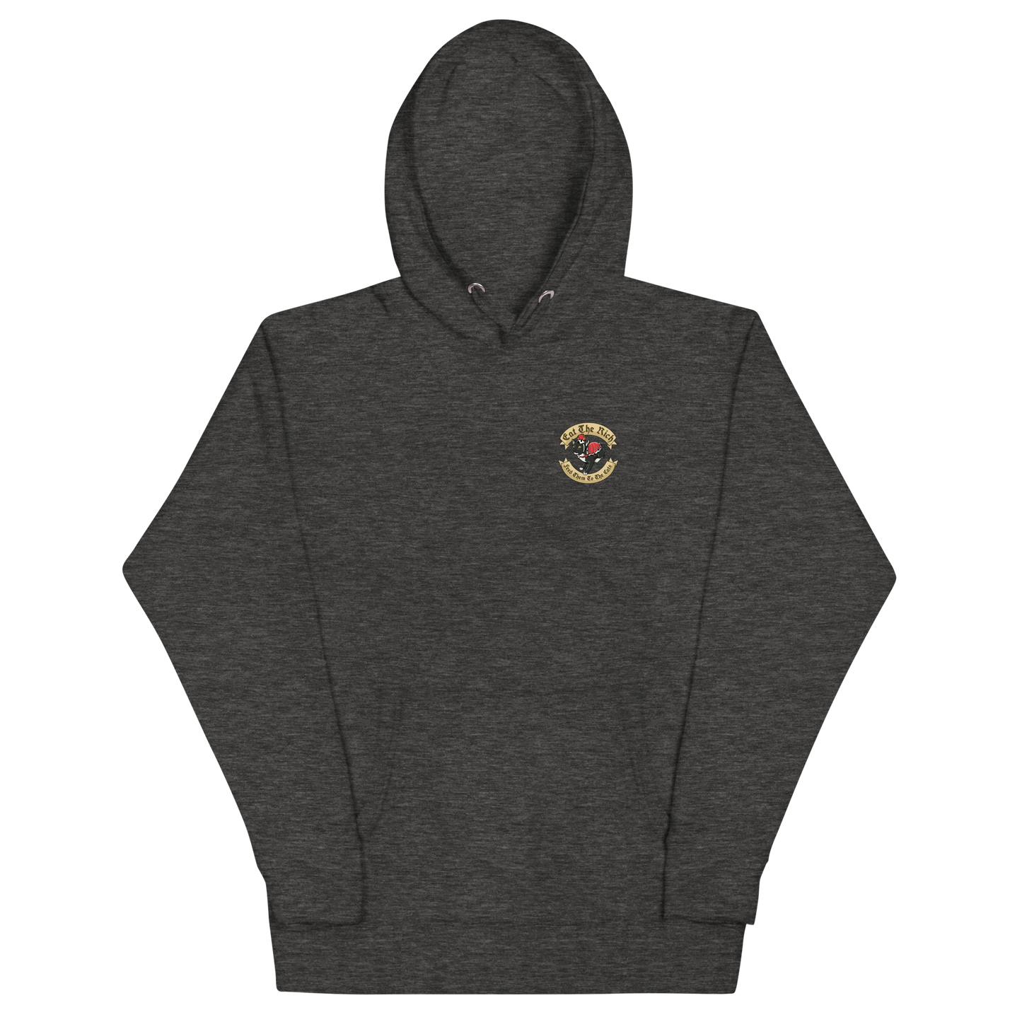 Eat the Rich - front and back print - Unisex Hoodie