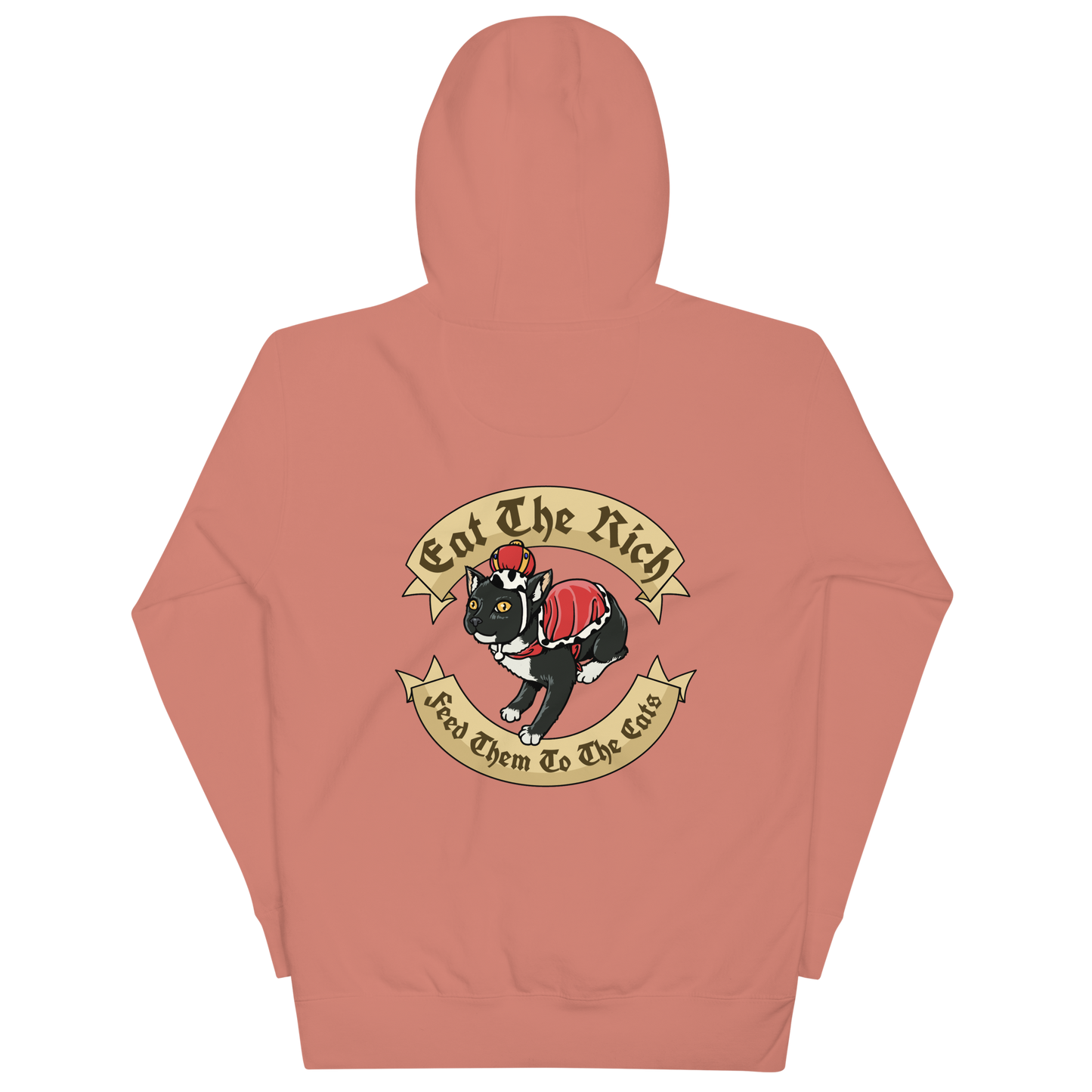 Eat the Rich - front and back print - Unisex Hoodie