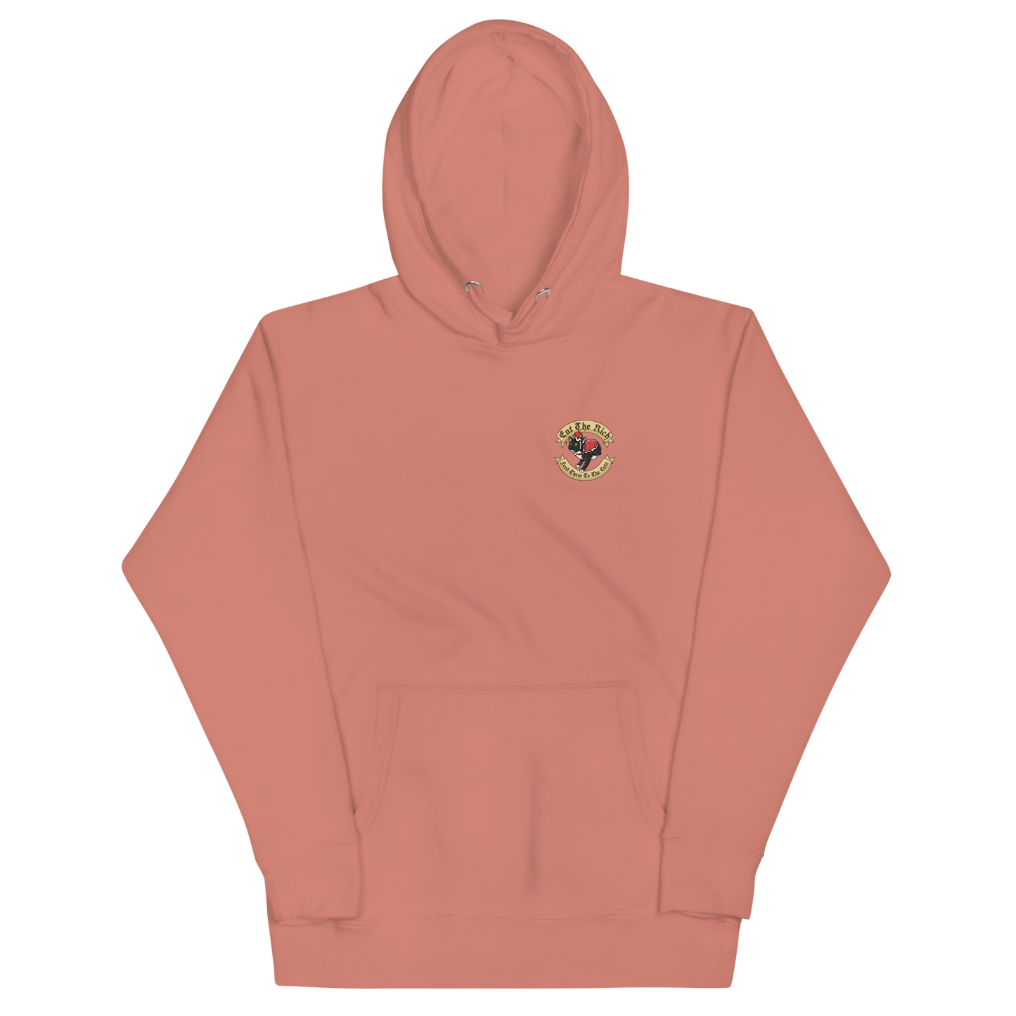 Eat the Rich - front and back print - Unisex Hoodie