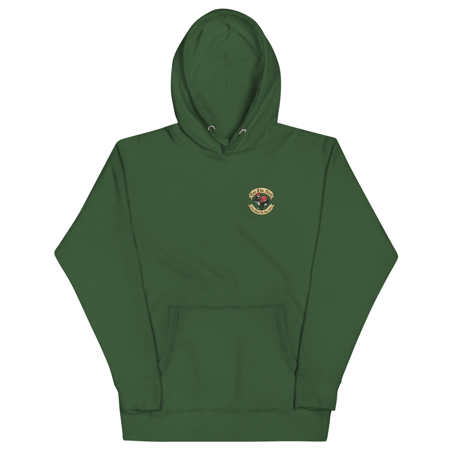 Eat the Rich - front and back print - Unisex Hoodie