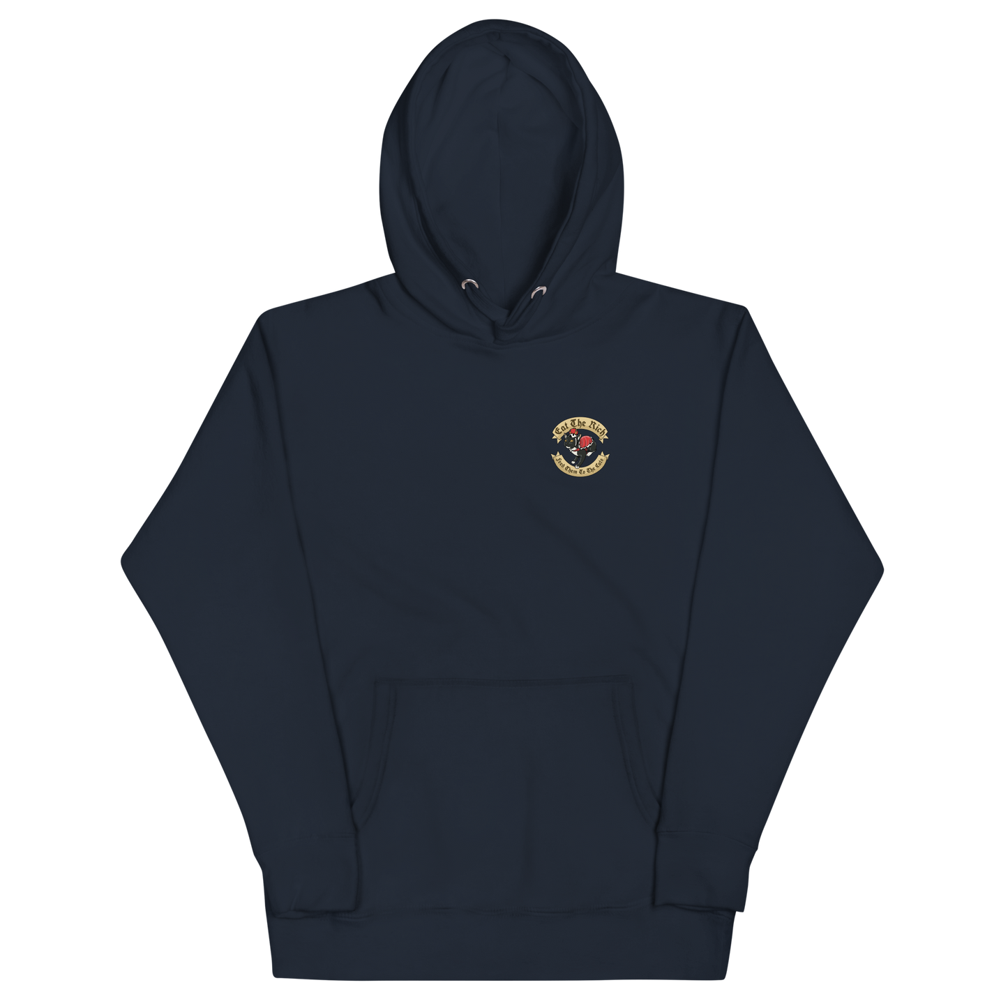 Eat the Rich - front and back print - Unisex Hoodie