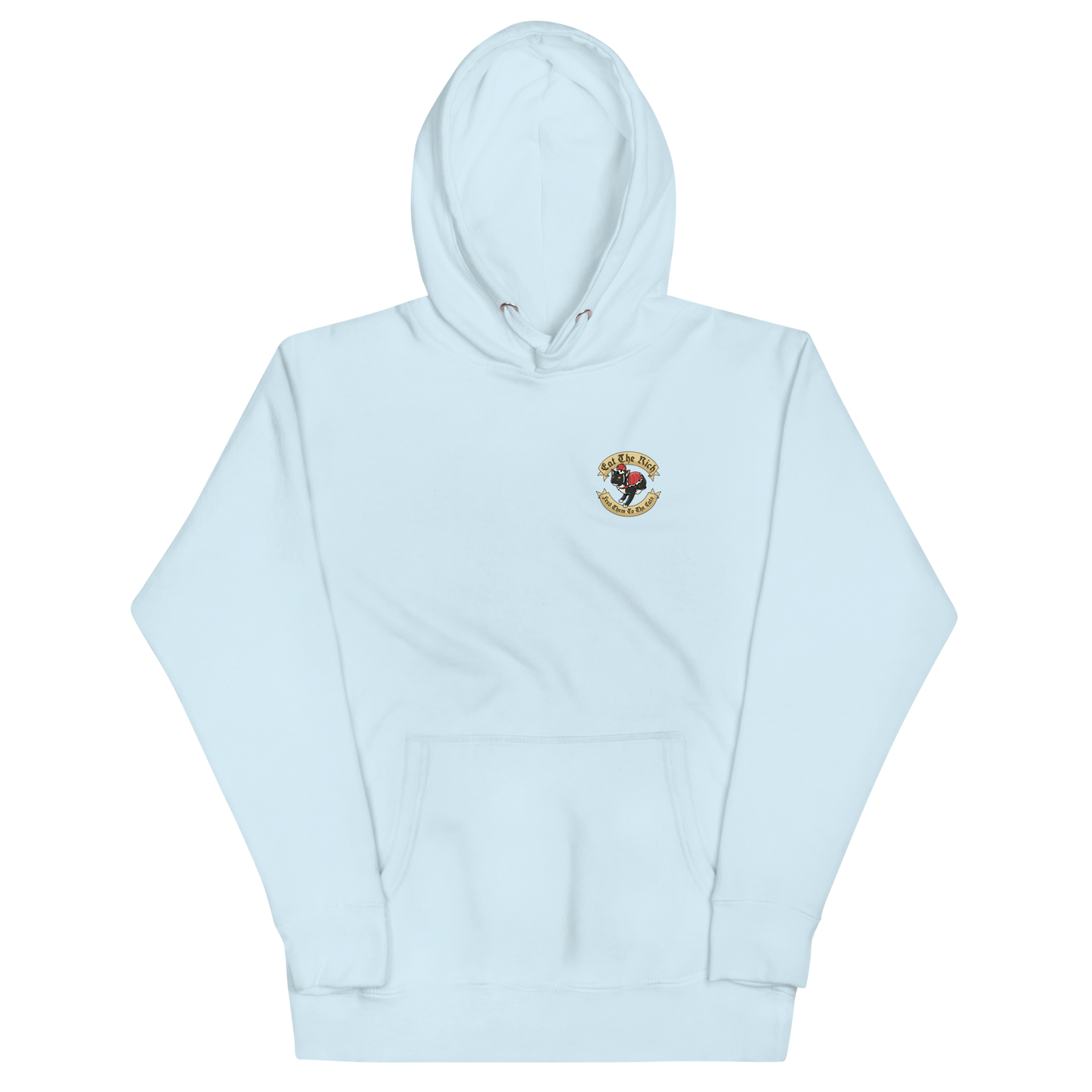 Eat the Rich - front and back print - Unisex Hoodie