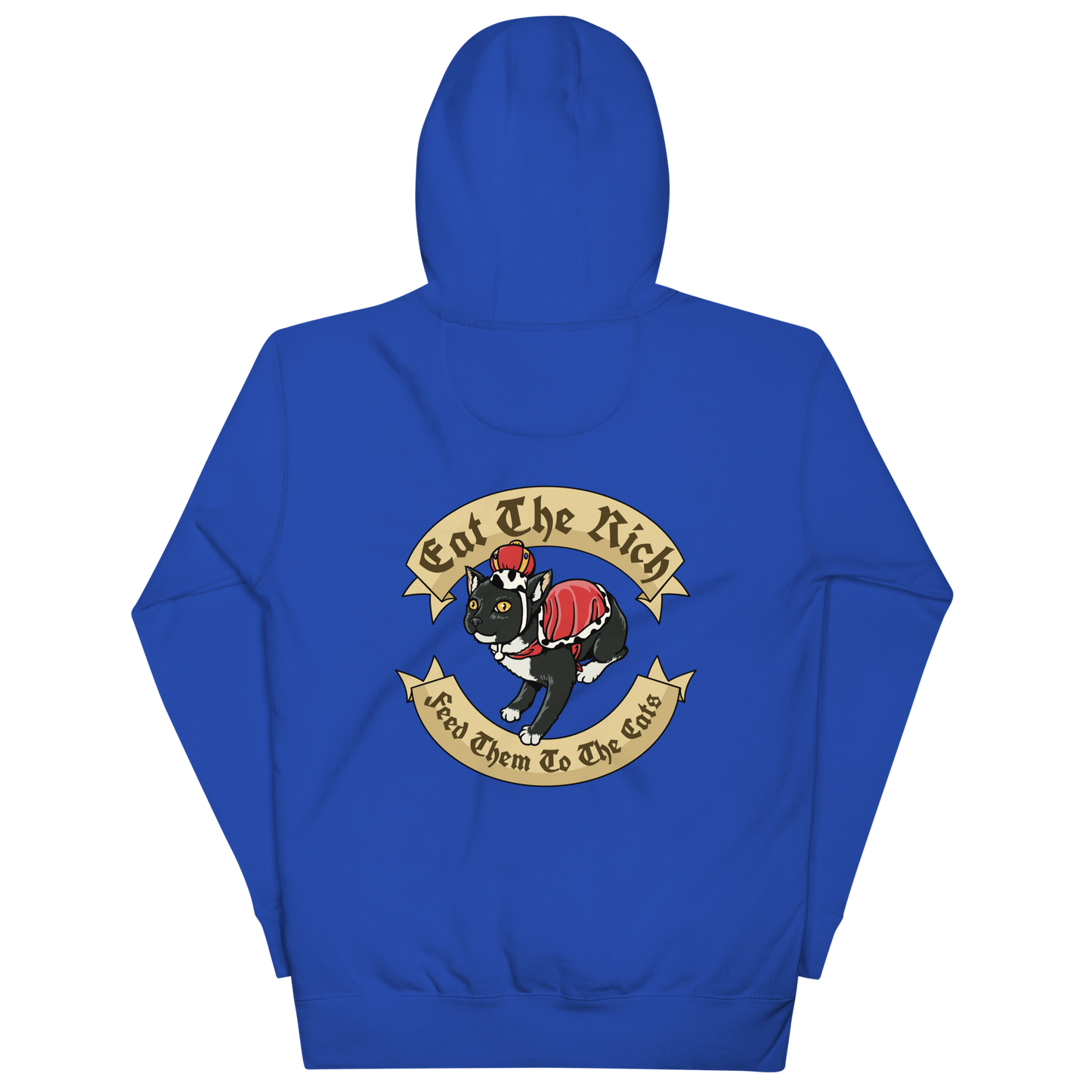 Eat the Rich - front and back print - Unisex Hoodie