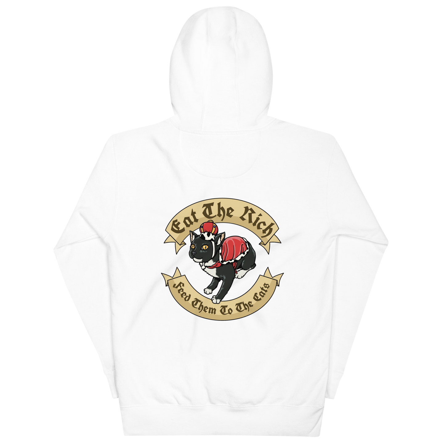 Eat the Rich - front and back print - Unisex Hoodie