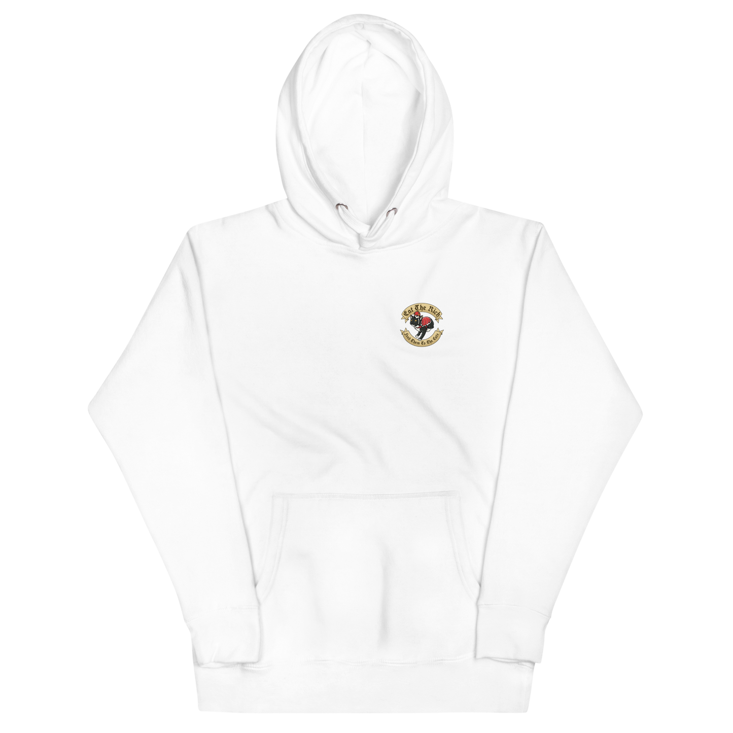 Eat the Rich - front and back print - Unisex Hoodie