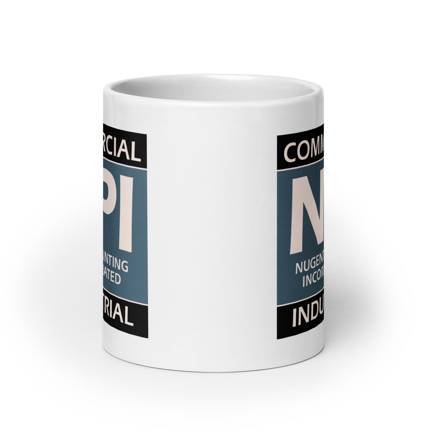NPI STAPLE - White glossy mug
