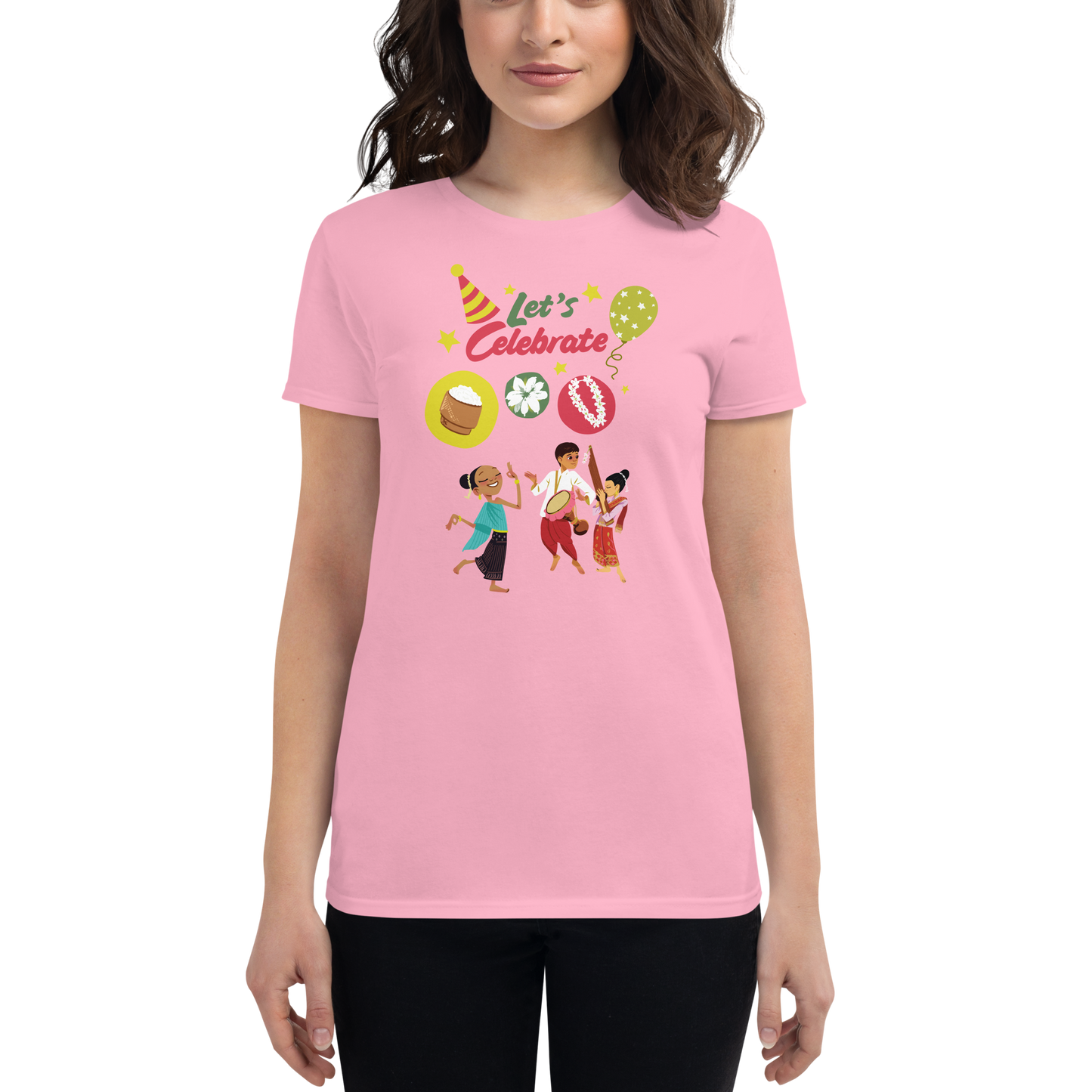 MEFG CELEBRATE - Women's short sleeve t-shirt